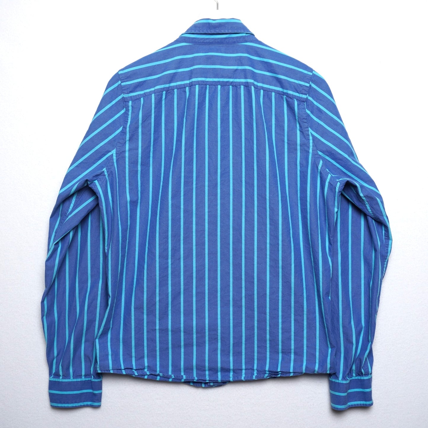 Hollister Blue Striped Button Down Shirt Size XL