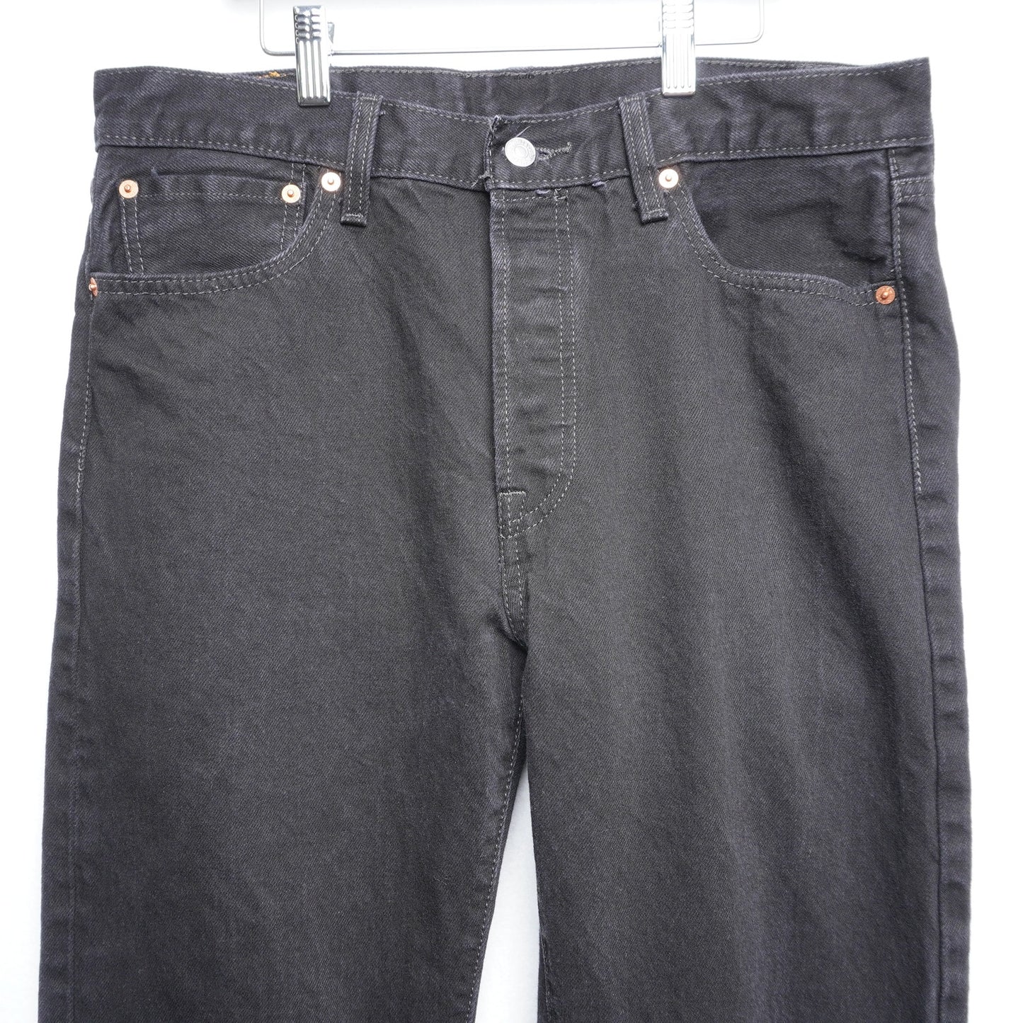 Levi's Black 501 100% Cotton Made in Egypt 34x34