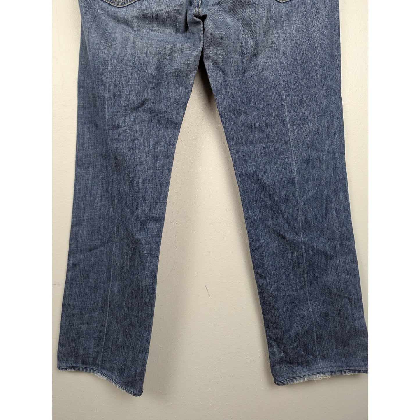 7 for all Mankind Standard Blue Jeans Distressed 36x32 100% Cotton