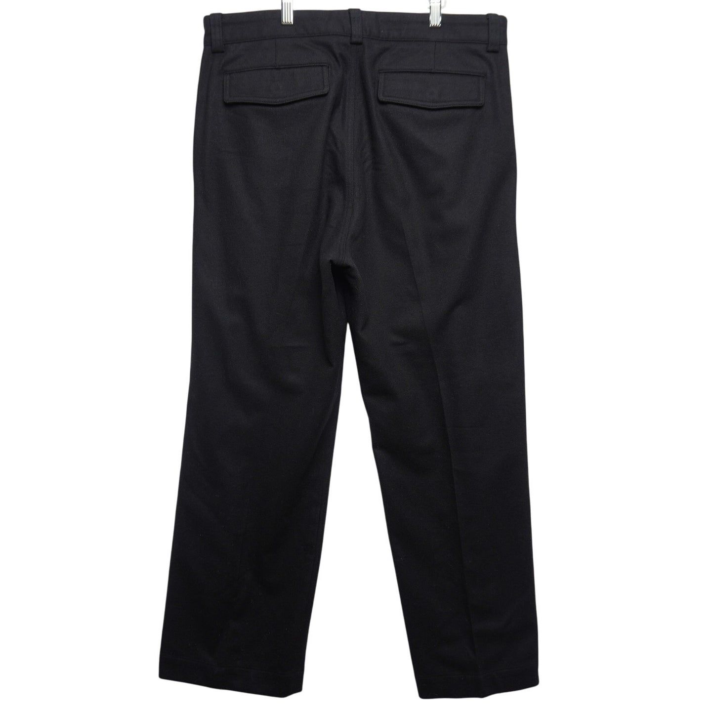 Banana Republic Black Wool Blend Trousers 35x30