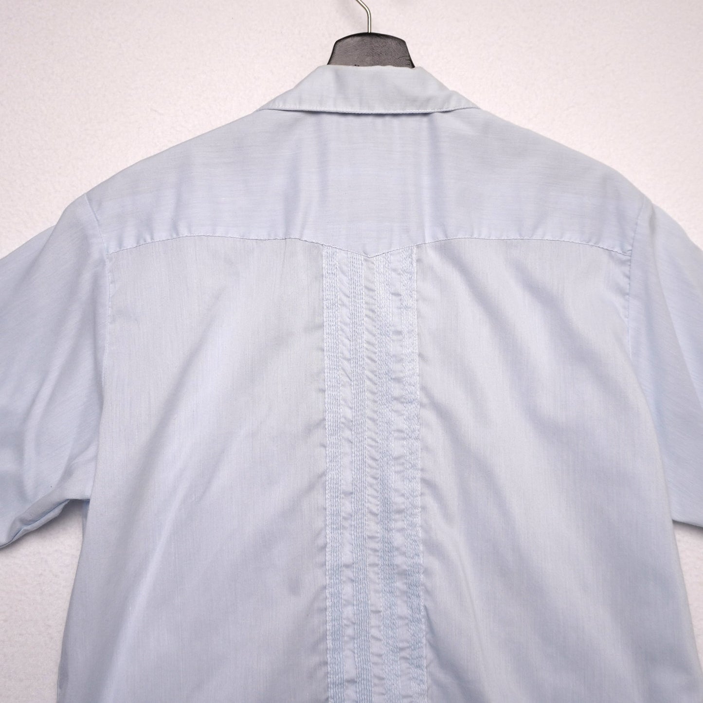 Balam-Ha Men’s Embroidered Guayabera Shirt - Made in Mexico L