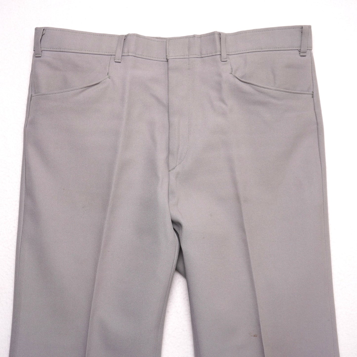 Vintage Levi's Action Slacks Sta-Prest Menswear Gray Dress Pants 70s Trousers