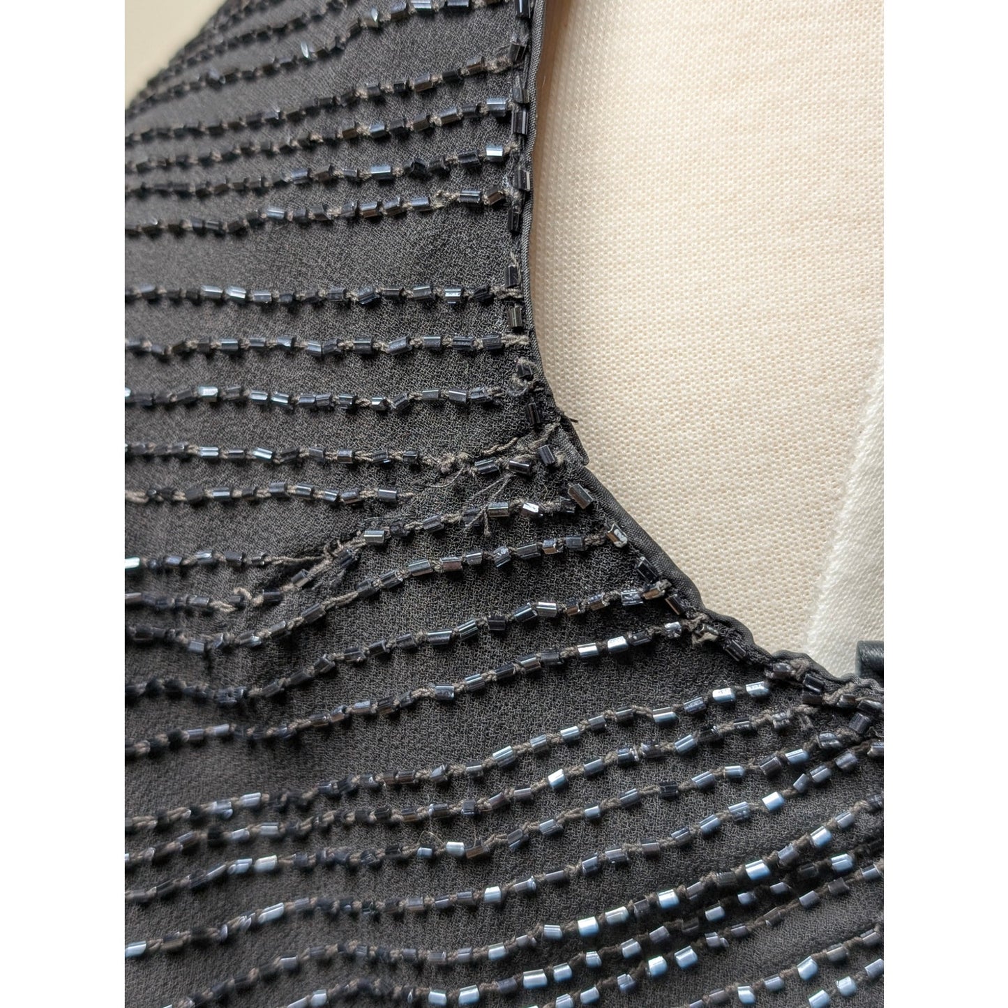 Vintage Jkara New York Beaded Top L