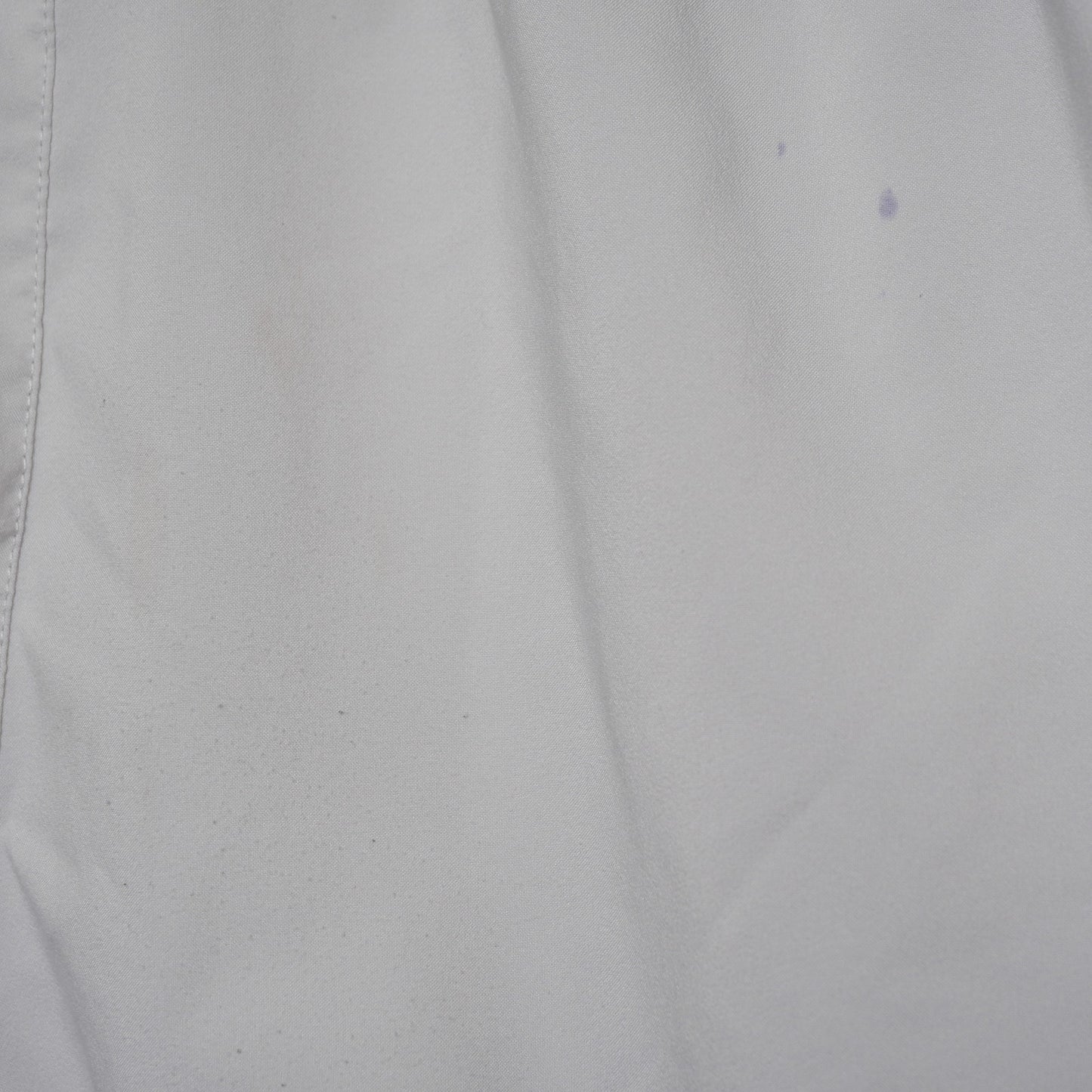 Adidas White Shorts Black Waistband Running Shorts Size Med 9" inseam