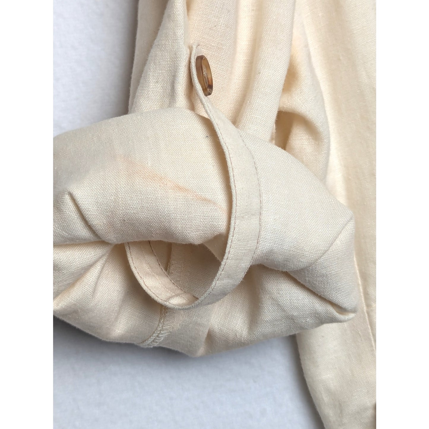 Women's Tahari Cream Shirt Dress 8