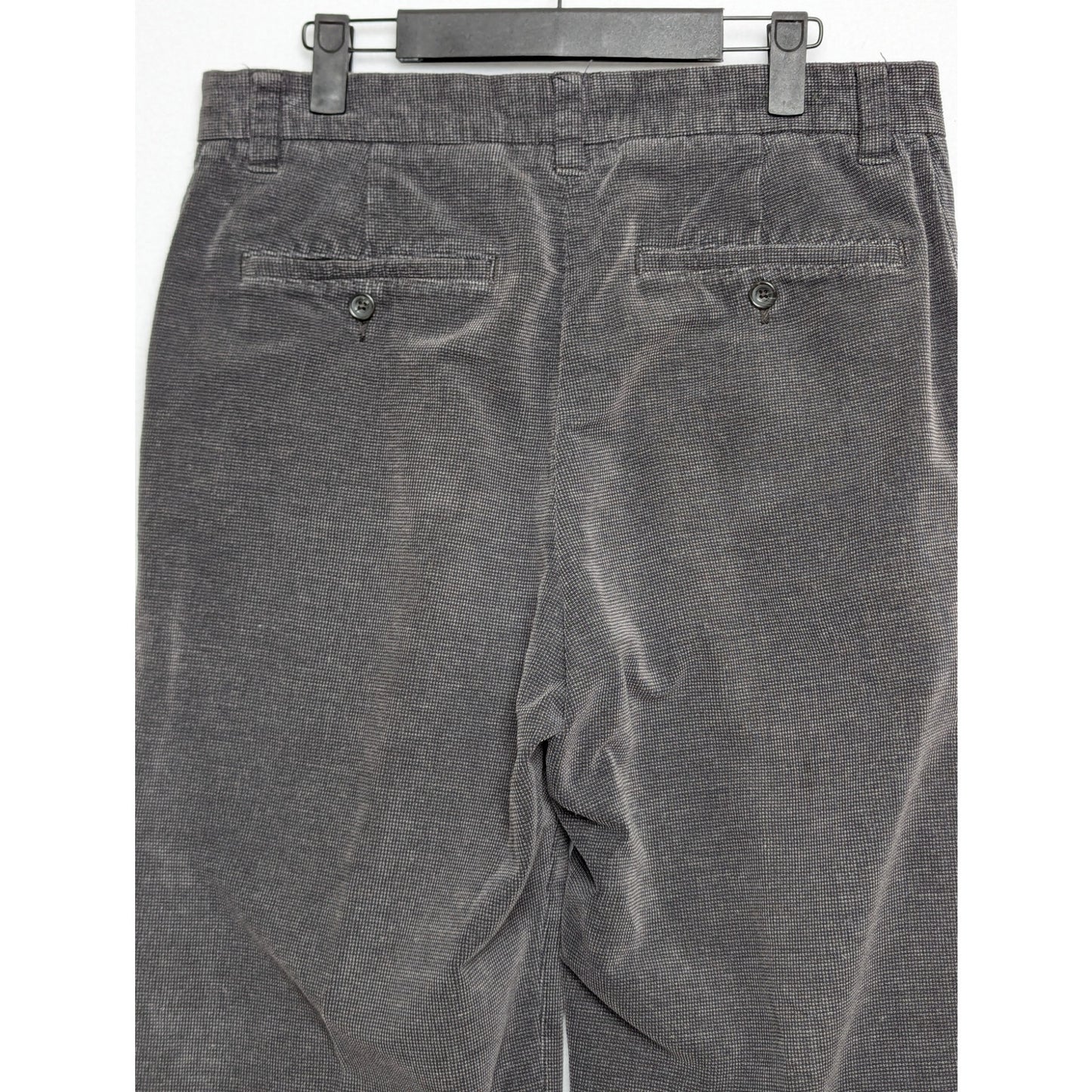 Vintage Eddie Bauer Gray Textured Classic Fit Pants Size 33