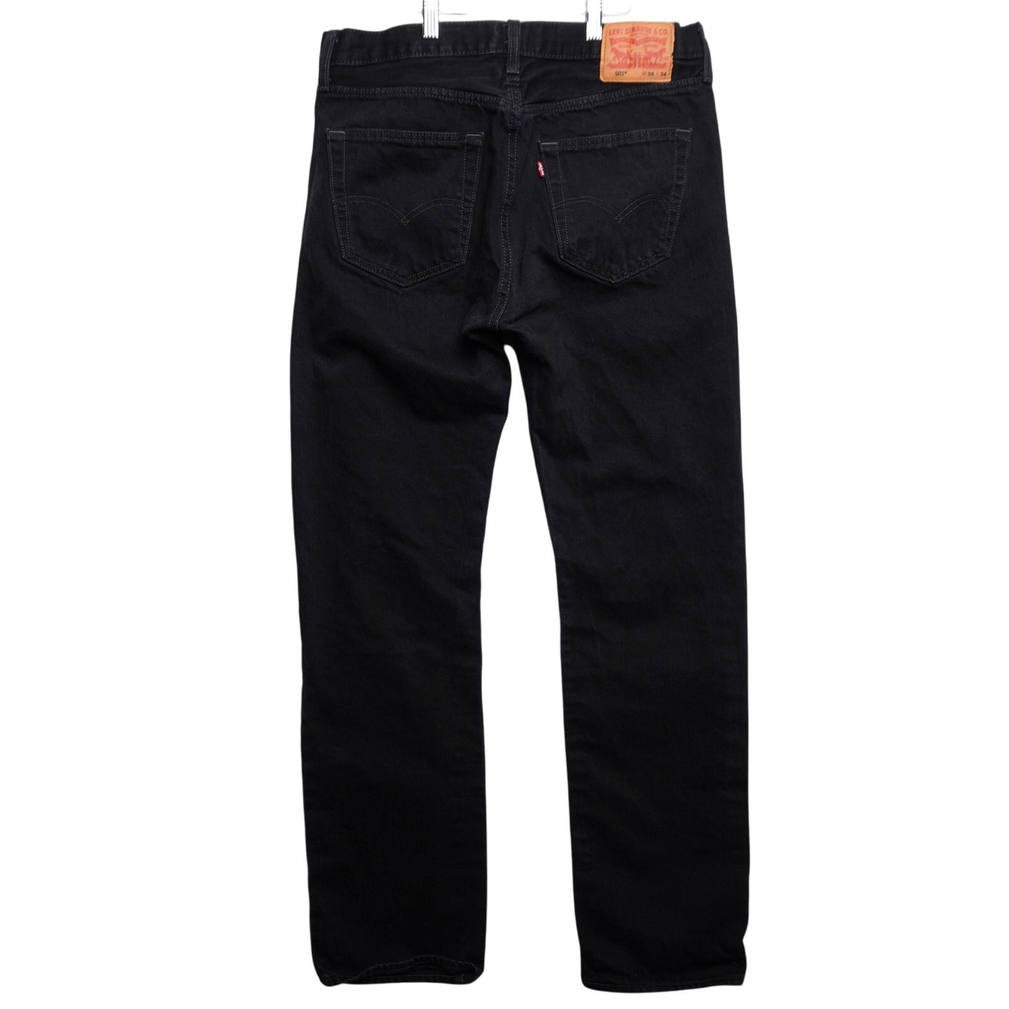 Levi's Black 501 100% Cotton Made in Egypt 34x34