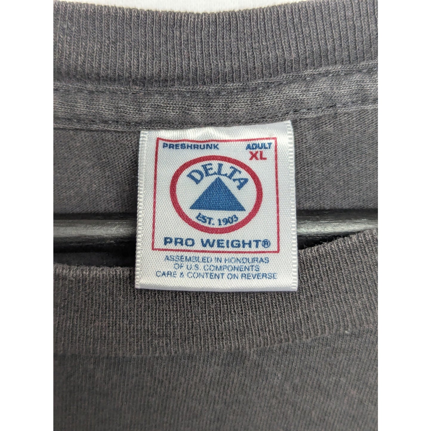 Vintage Embroidered NYC Black T-Shirt XL