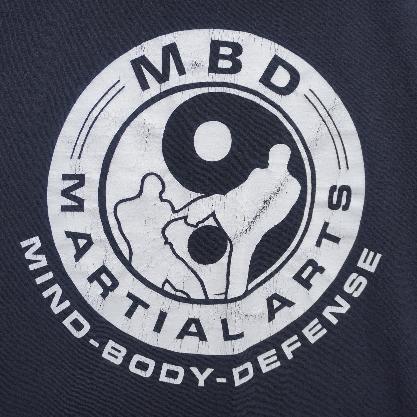 MBD Mind Body Defense Martial Arts T-Shirt Youth Size L