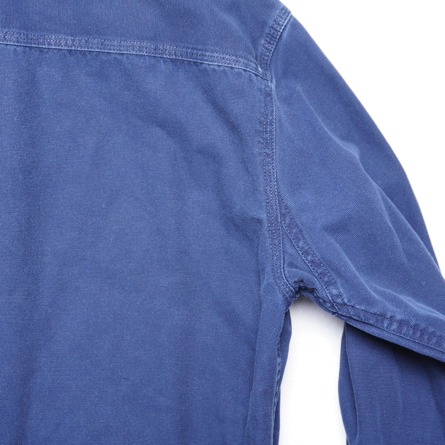 Weatherproof Blue Canvas Work Shirt M