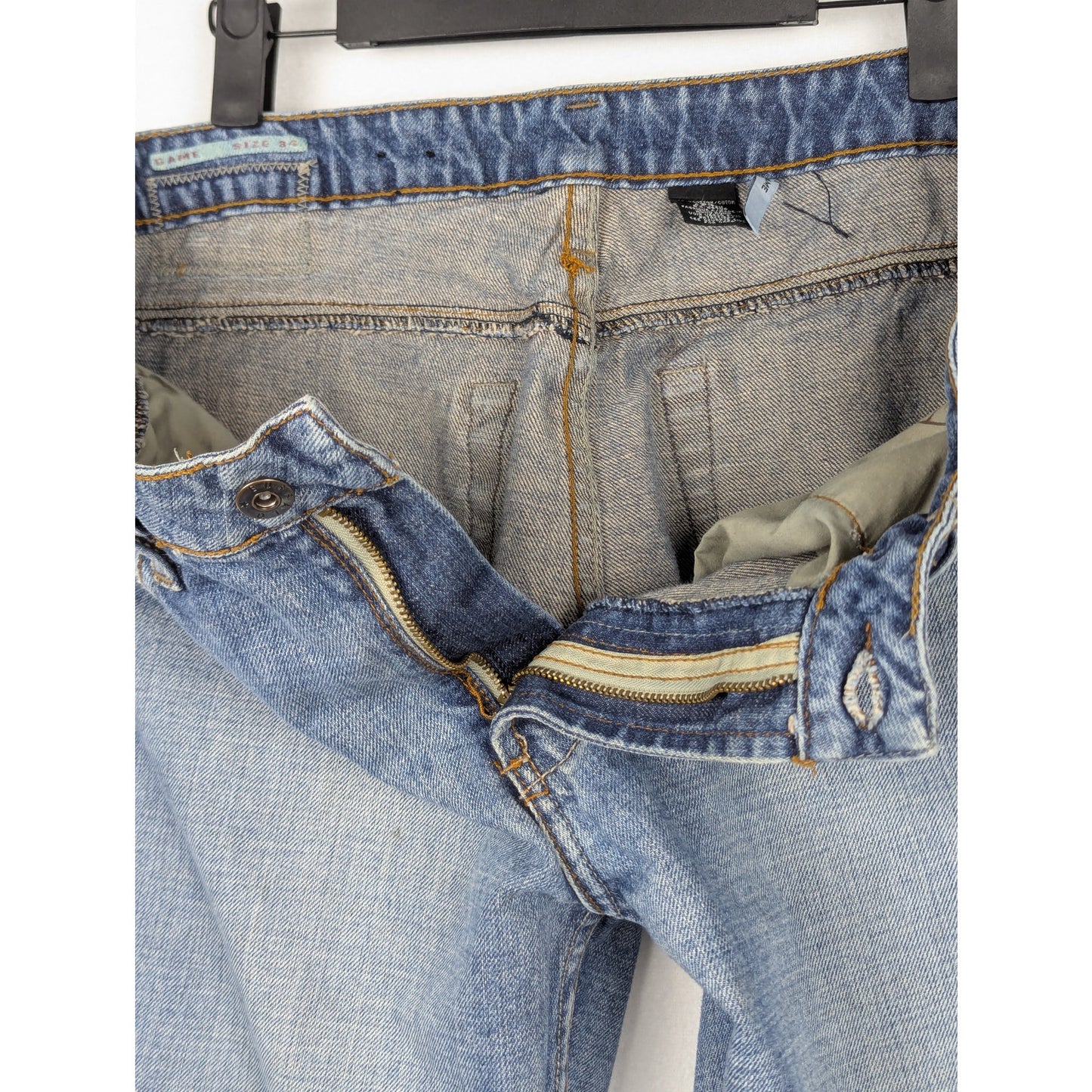 Vintage Buffalo Jeans David Bitton Game Size 34 Bootcut