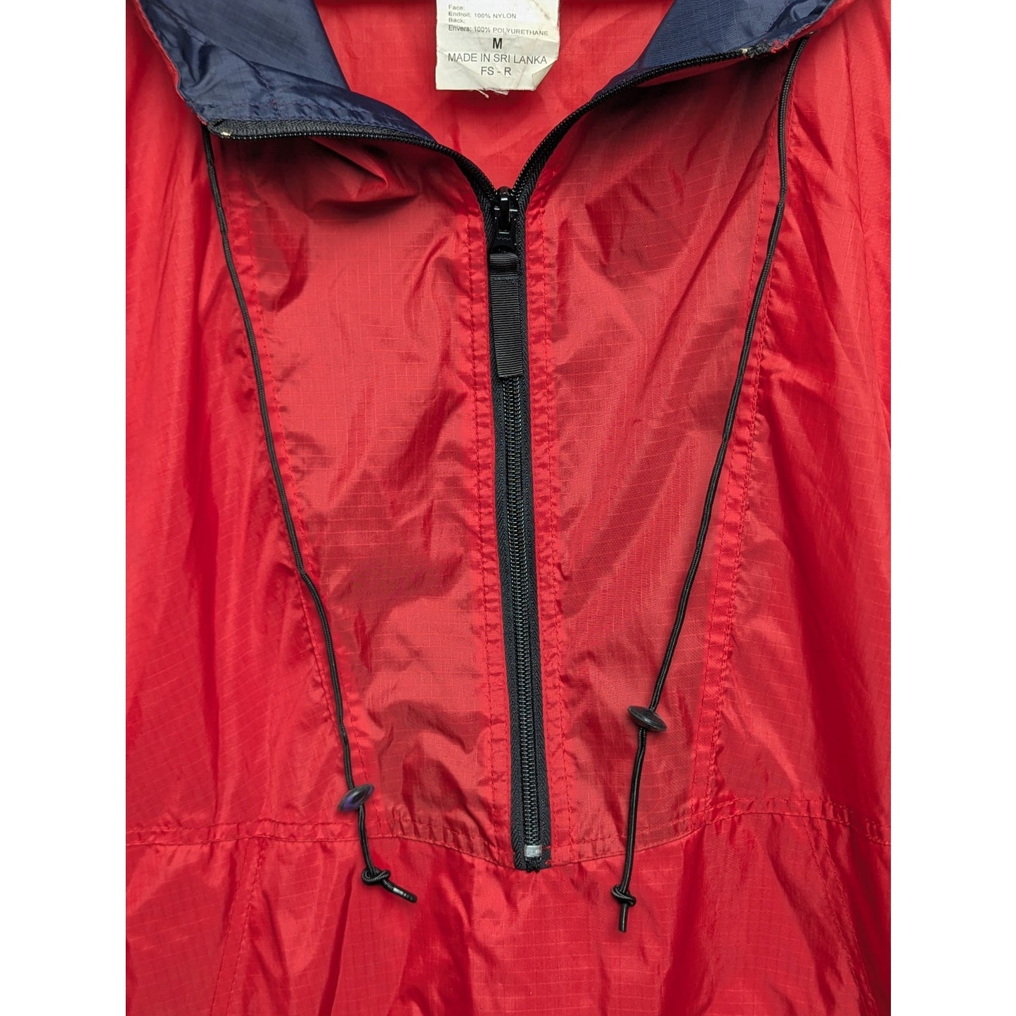 Vintage Helly Hansen Red Windbreaker M