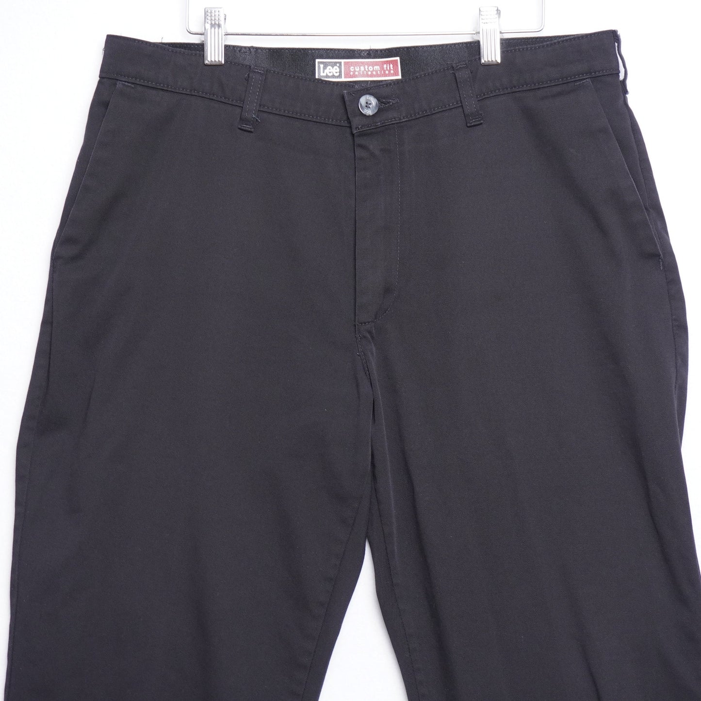 Lee Custom Fit Collection Black Pants Size 34x32