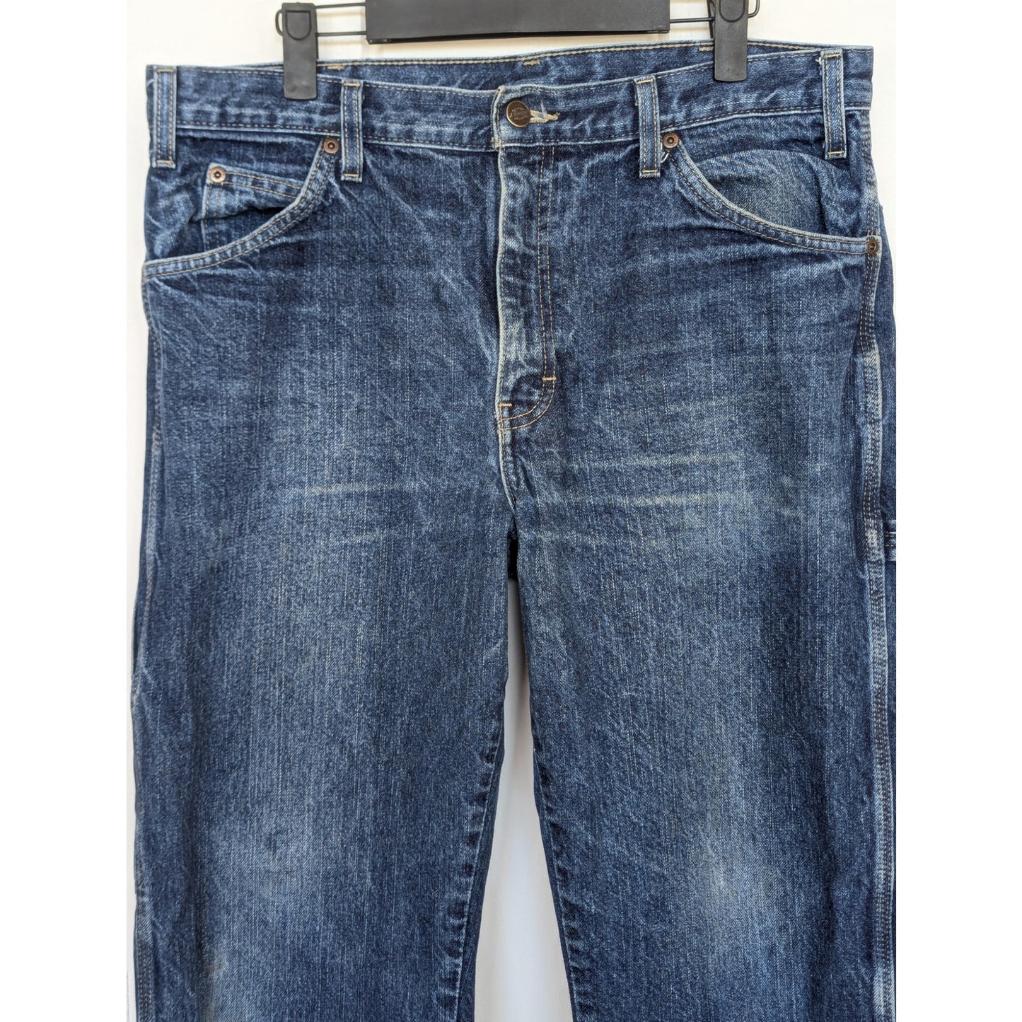 Dickies Carpenter Jeans Dark Wash 34x32 100% Cotton