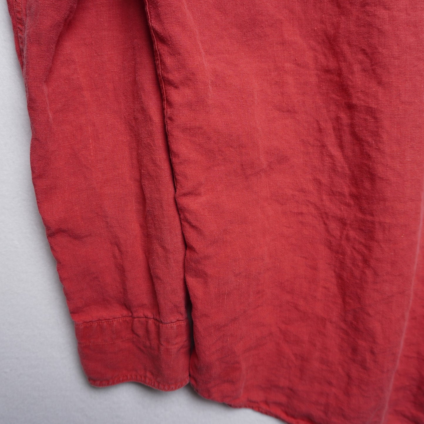 Vintage Gant "The Linen Shirt" Size L 100% Linen Button Down Collar
