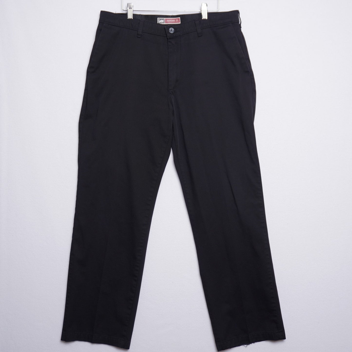 Lee Custom Fit Collection Black Pants Size 34x32