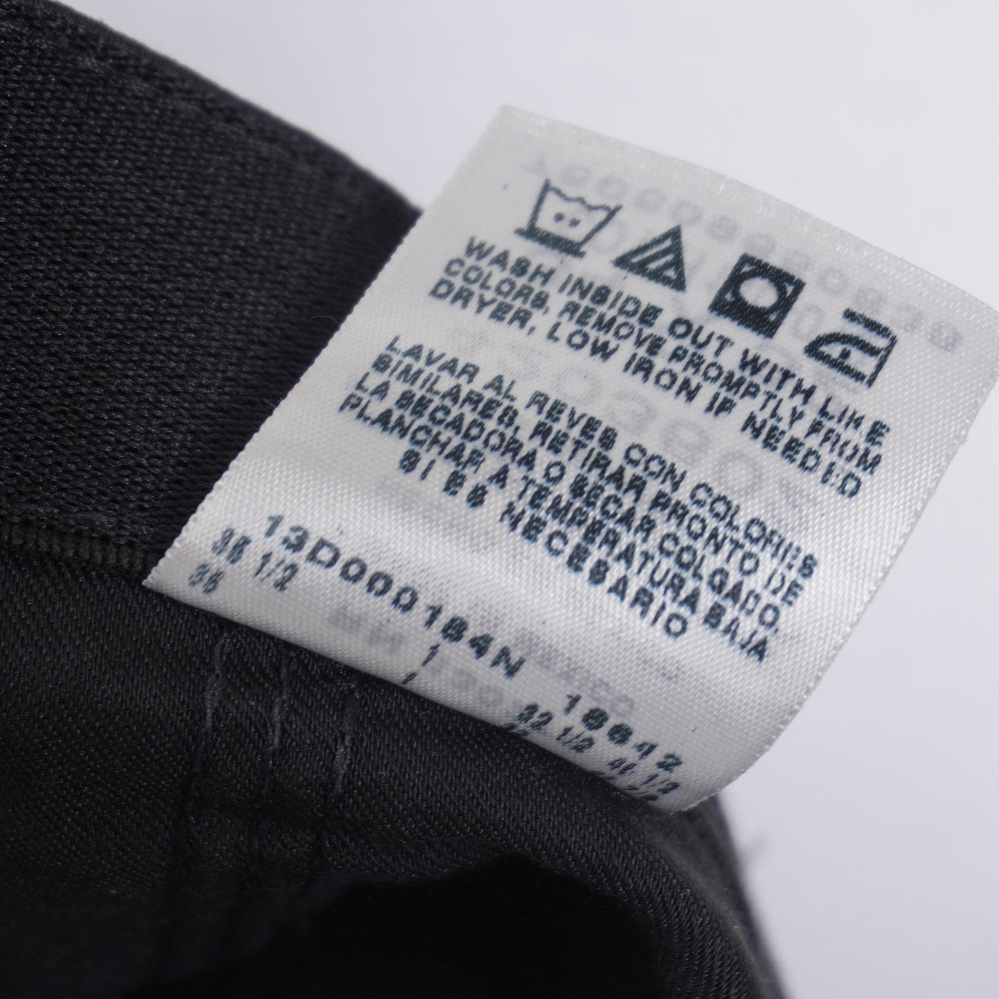 Lee Custom Fit Collection Black Pants Size 34x32