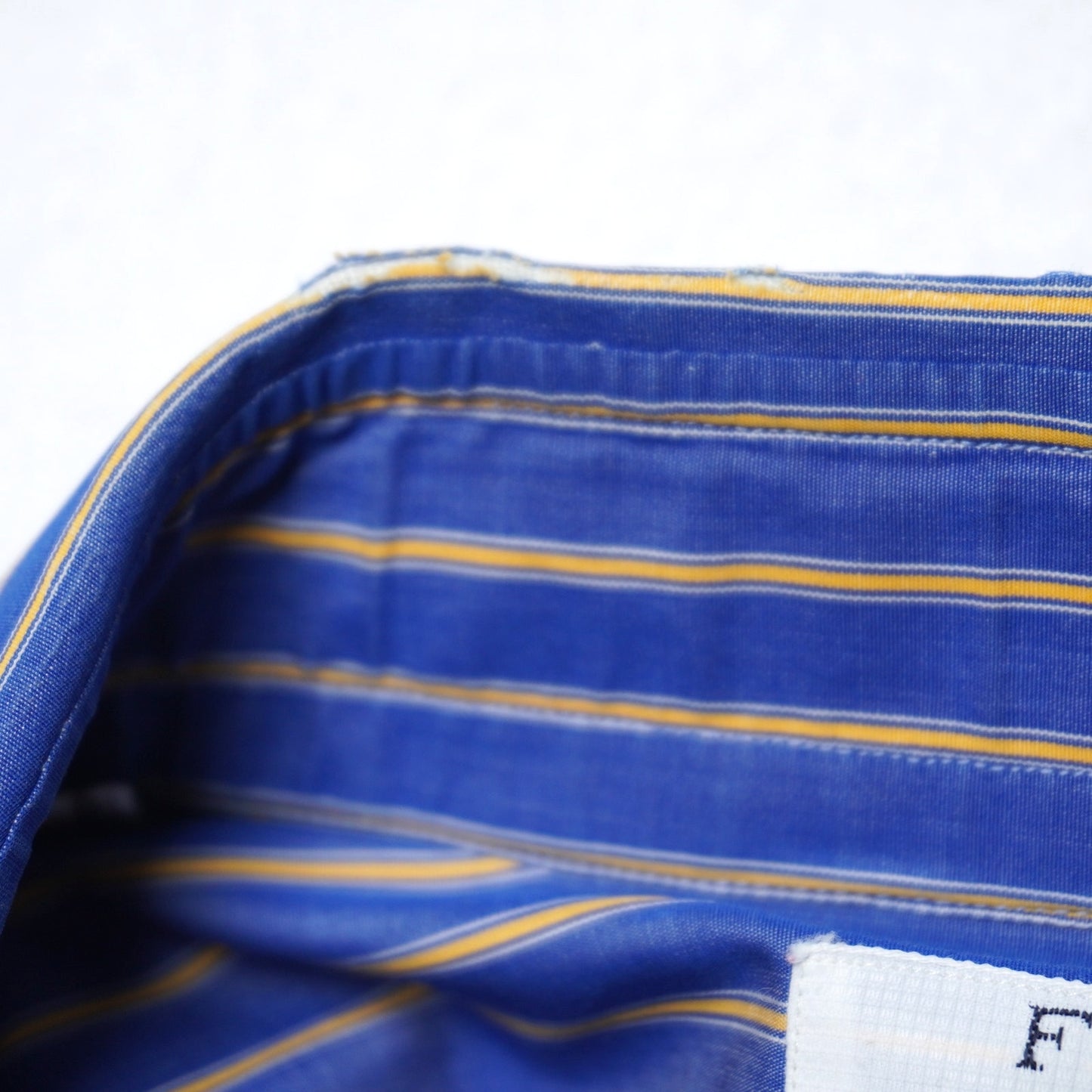 Fray for Neiman Marcus Striped Dress Shirt 15 1/2