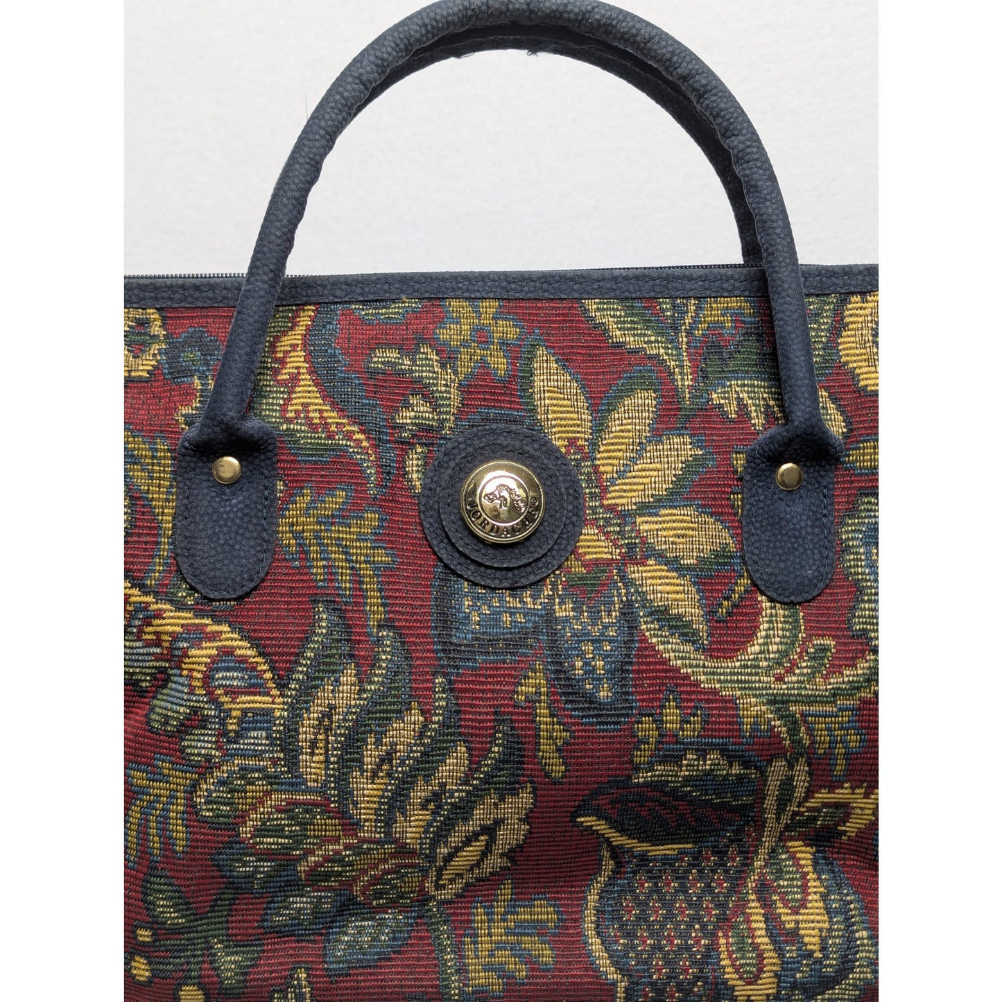 Vintage Jordache Tapestry Bag
