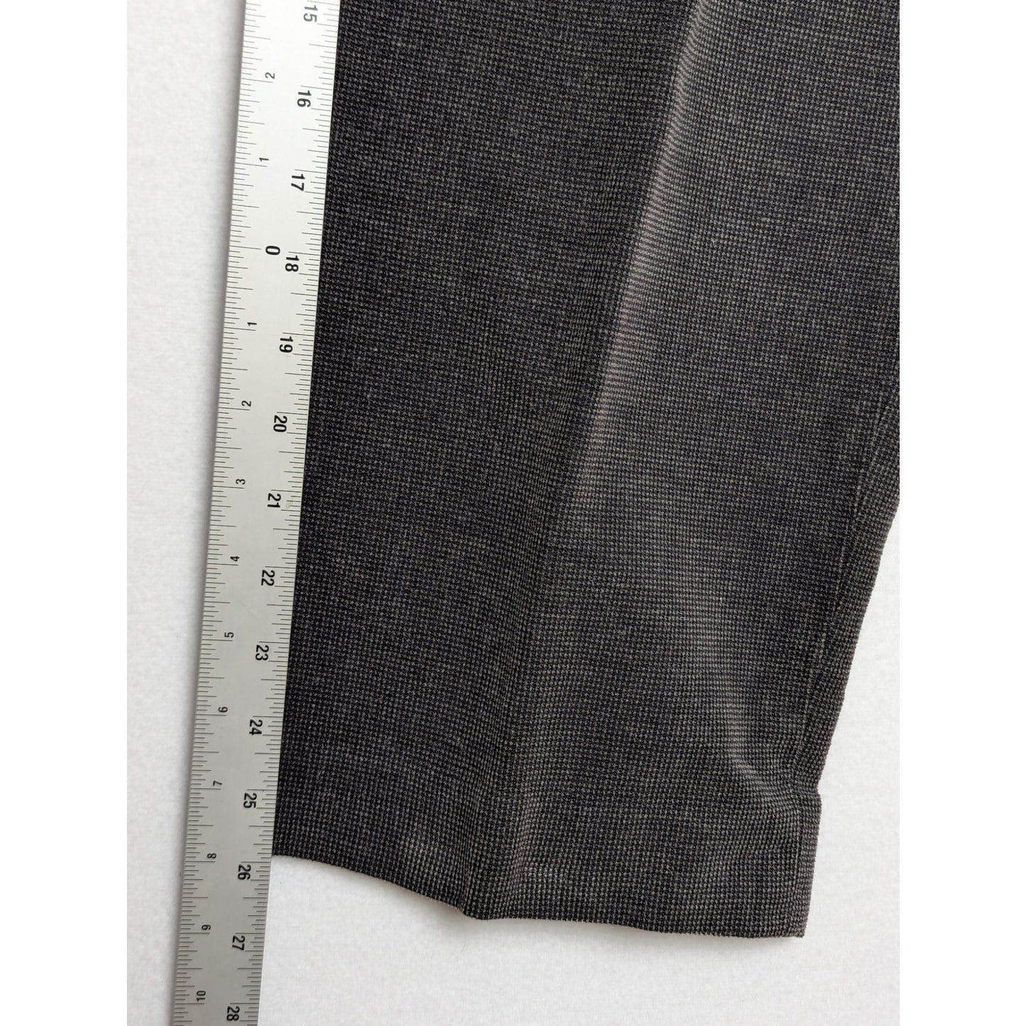 Vintage Eddie Bauer Gray Textured Classic Fit Pants Size 33