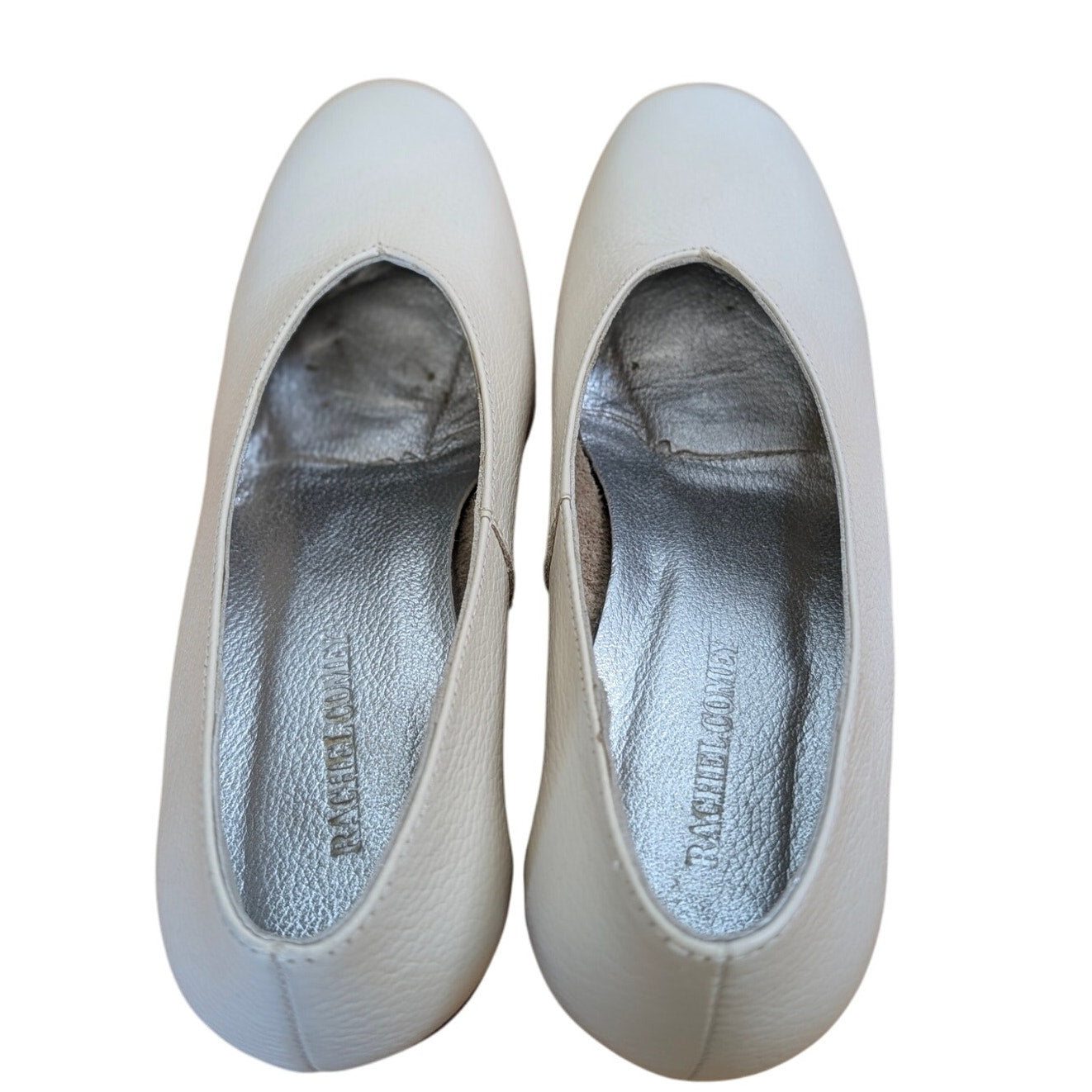 Rachel Comey Falk Cream White Stacked Pump 6