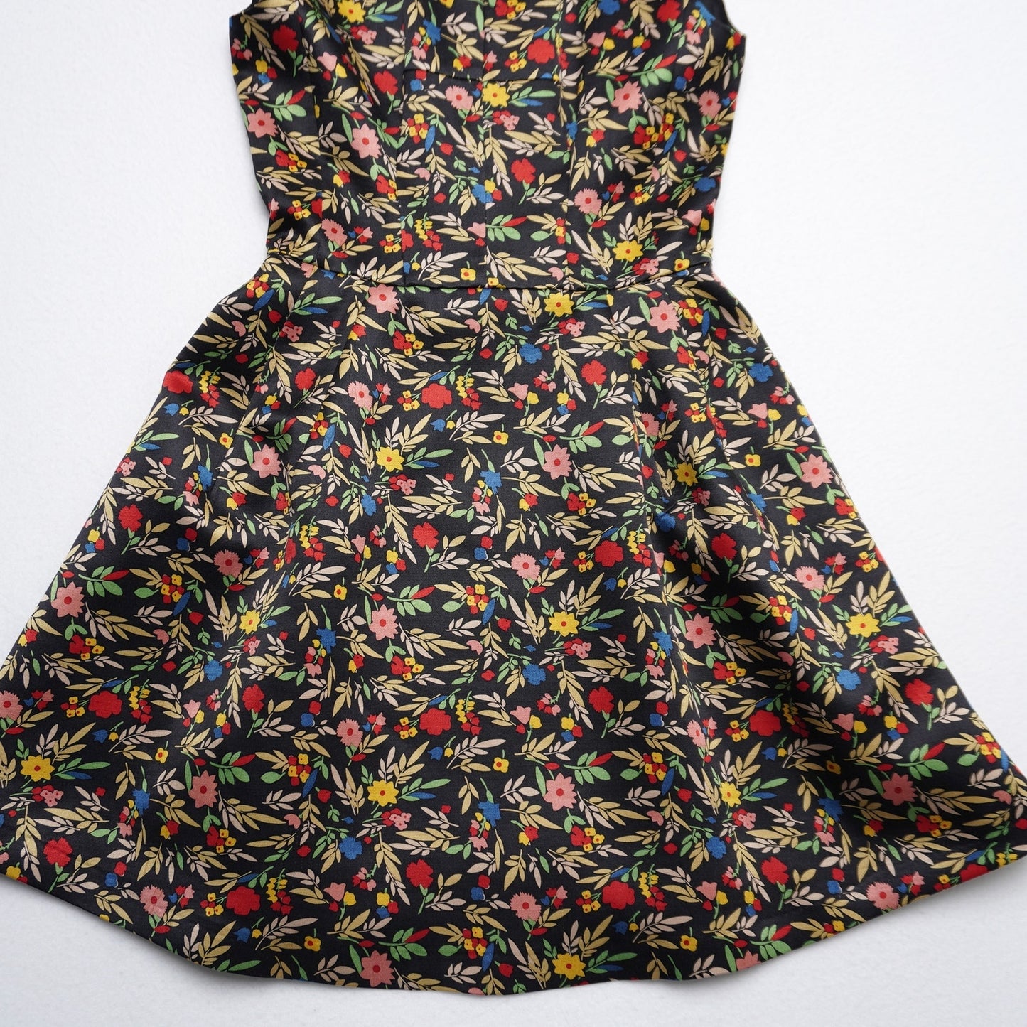 Jill Stuart Collection Fit & Flare Dress Sleeveless Floral Cocktail Party Dress