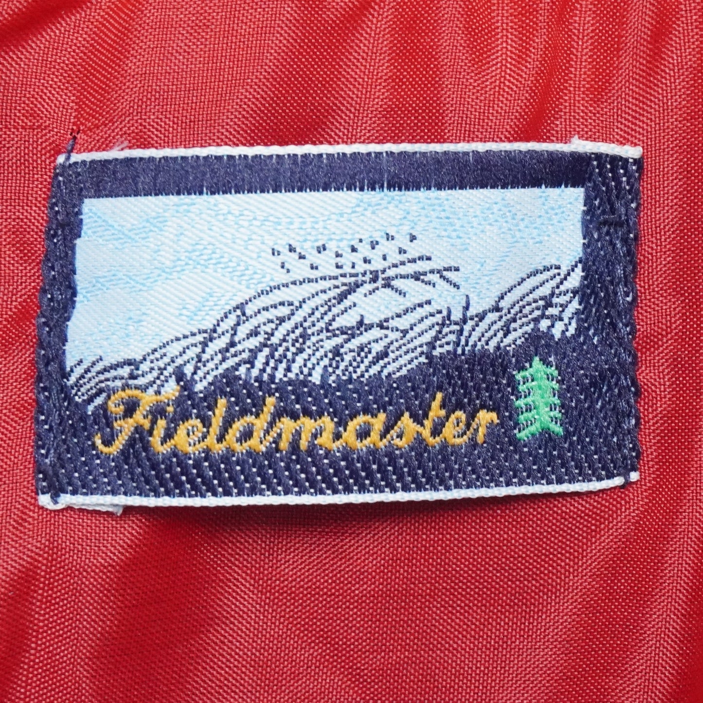 Vintage Fieldmaster Wool Shirt Men’s M Red Blue Plaid Lined Flannel Made in Korea