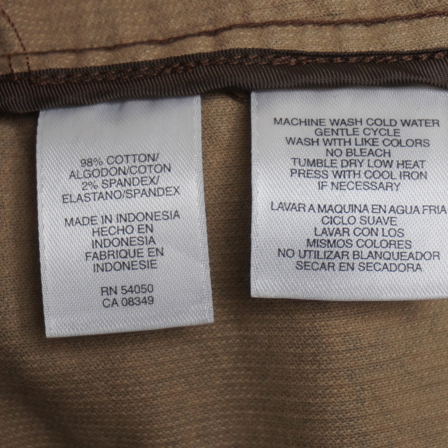 Jones New York Paisley Corduroy Stretch Jacket Size M