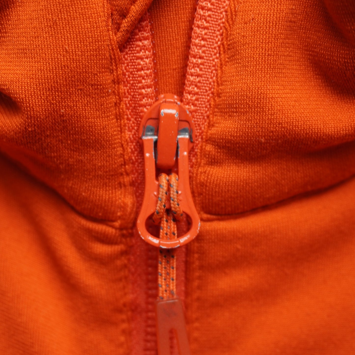 Salomon Discovery Full-Zip Mid Layer Jacket Orange Men's Size Large