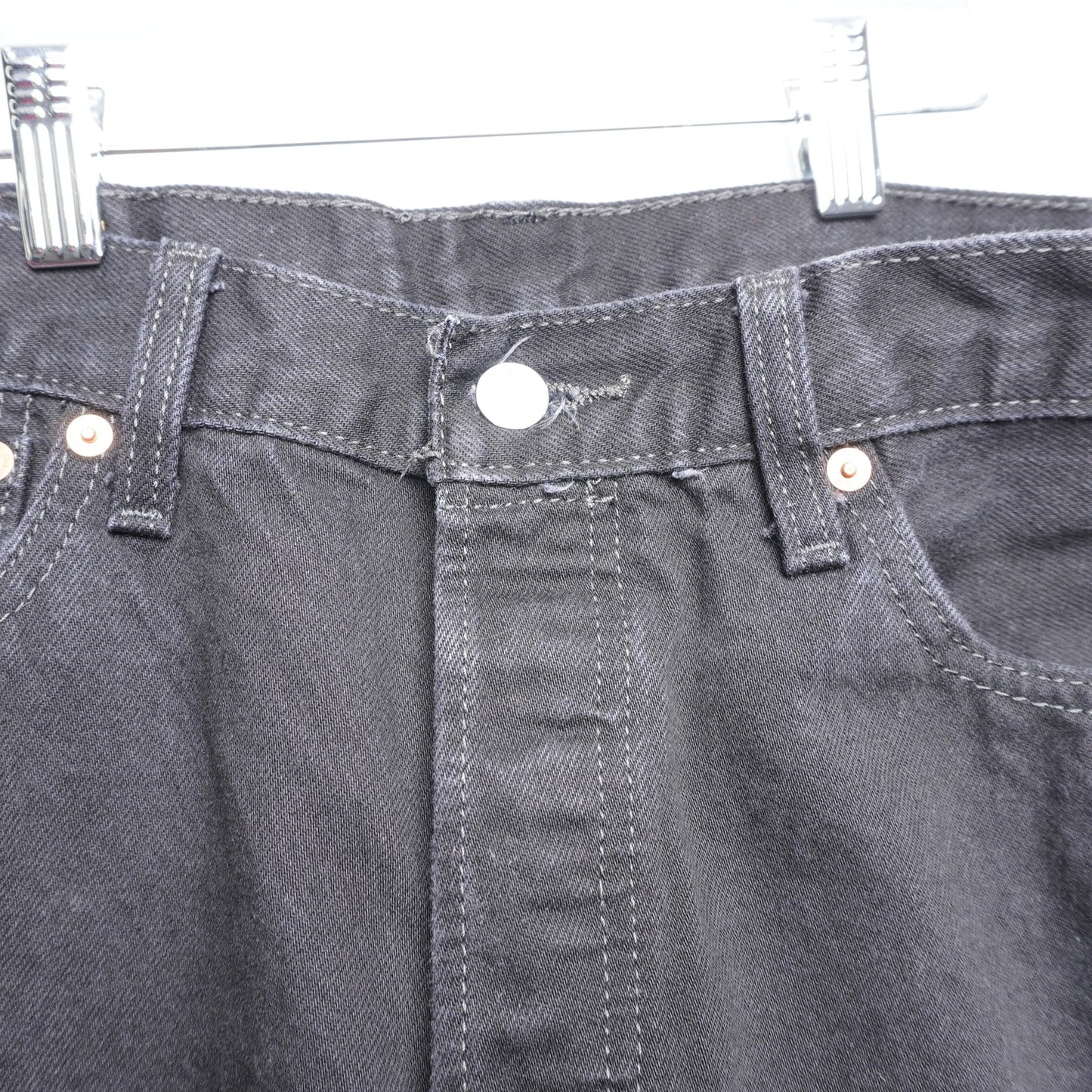 Levi's Black 501 100% Cotton Made in Egypt 34x34