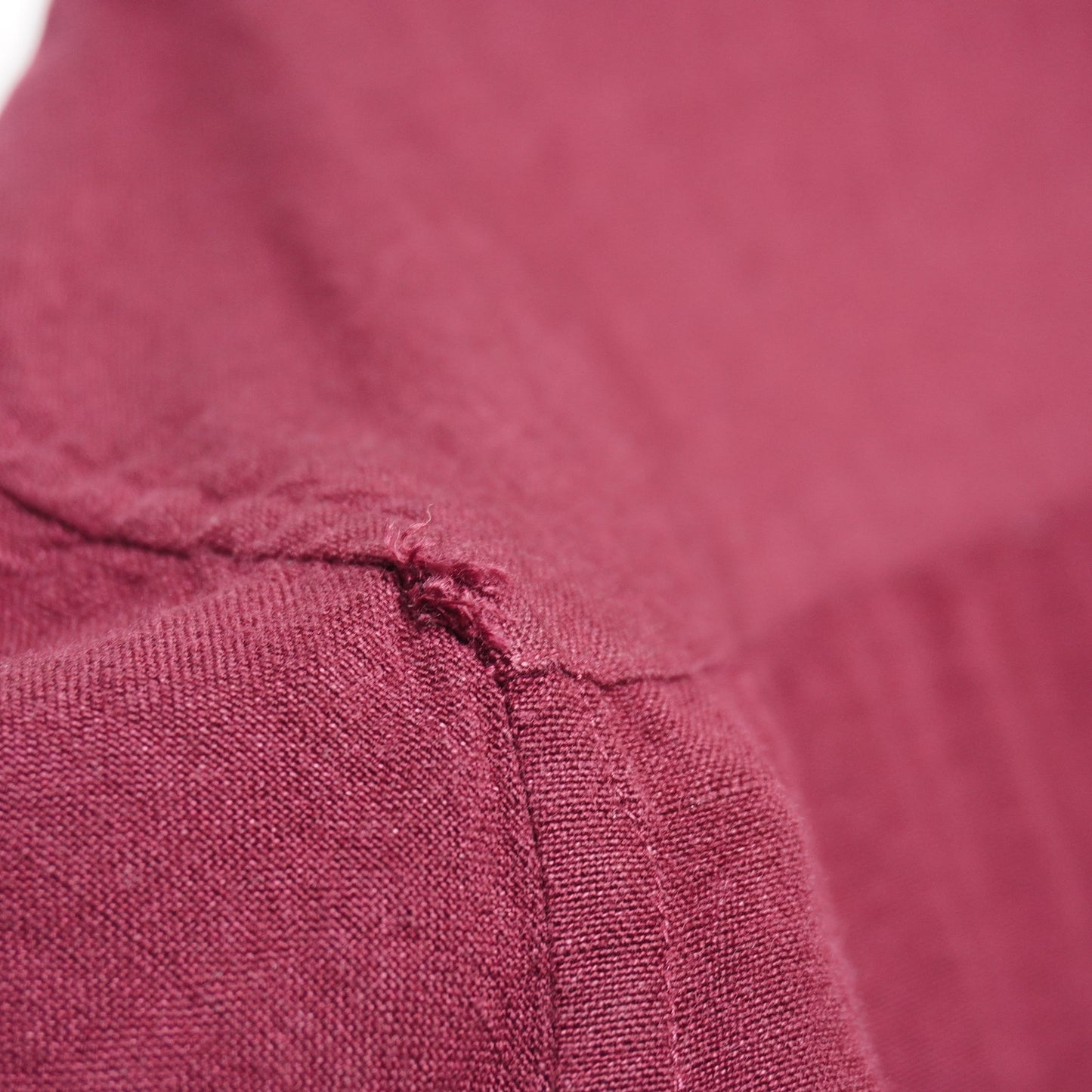 Van Heusen XXL Burgundy Linen Blend Short Sleeve Button Up Shirt Washable Linen