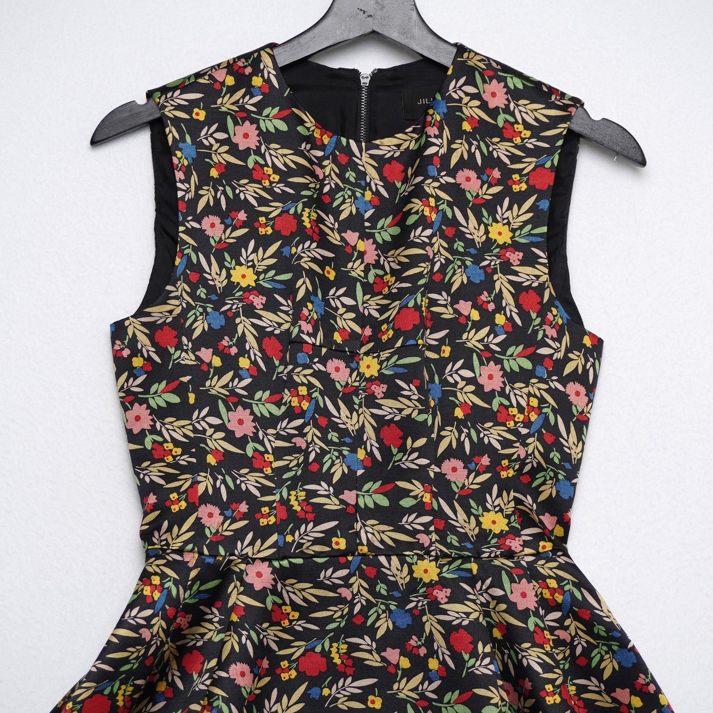 Jill Stuart Collection Fit & Flare Dress Sleeveless Floral Cocktail Party Dress