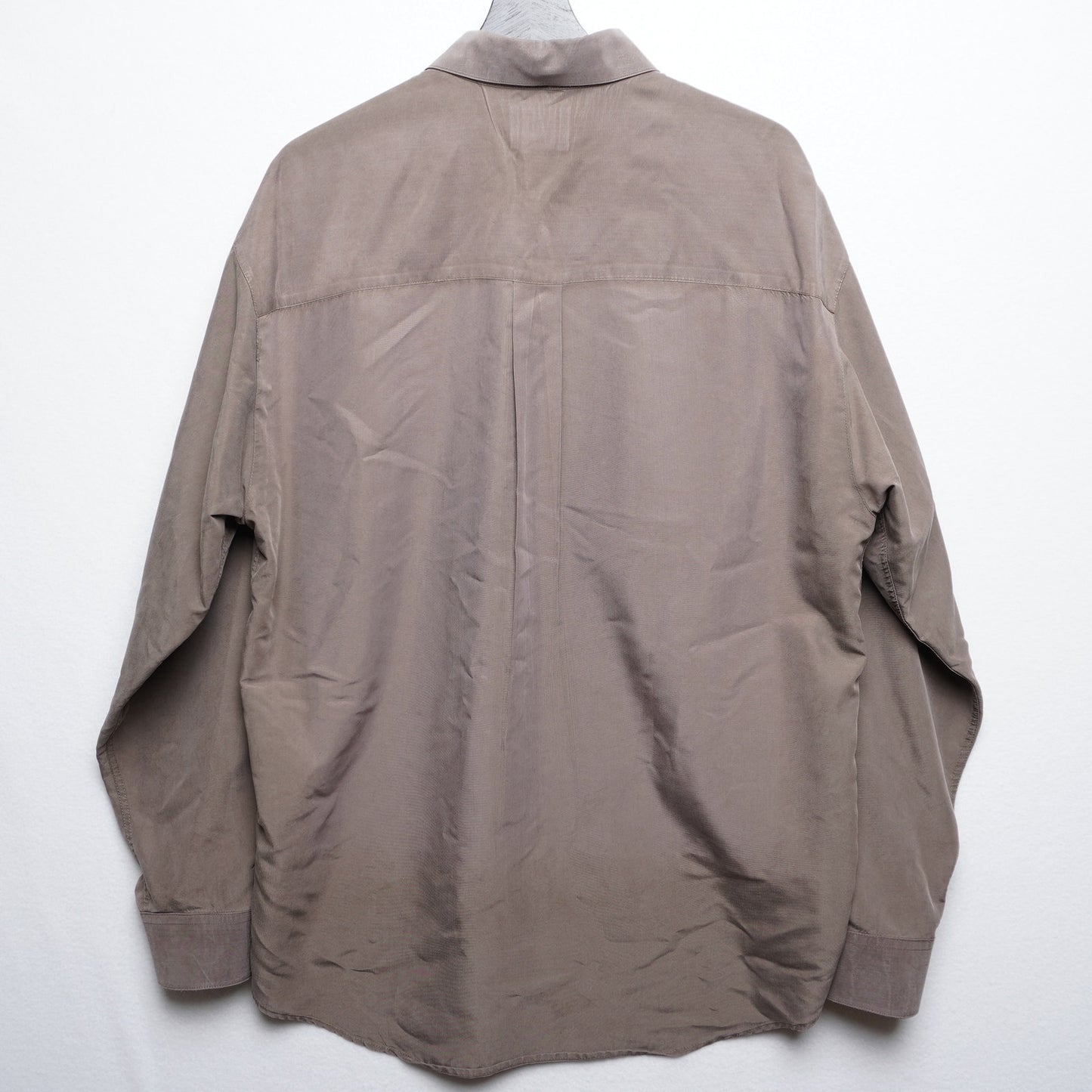 Vintage Haggar Collections Taupe/Gray/Brown Shirt - Utility Style Button Up Size L