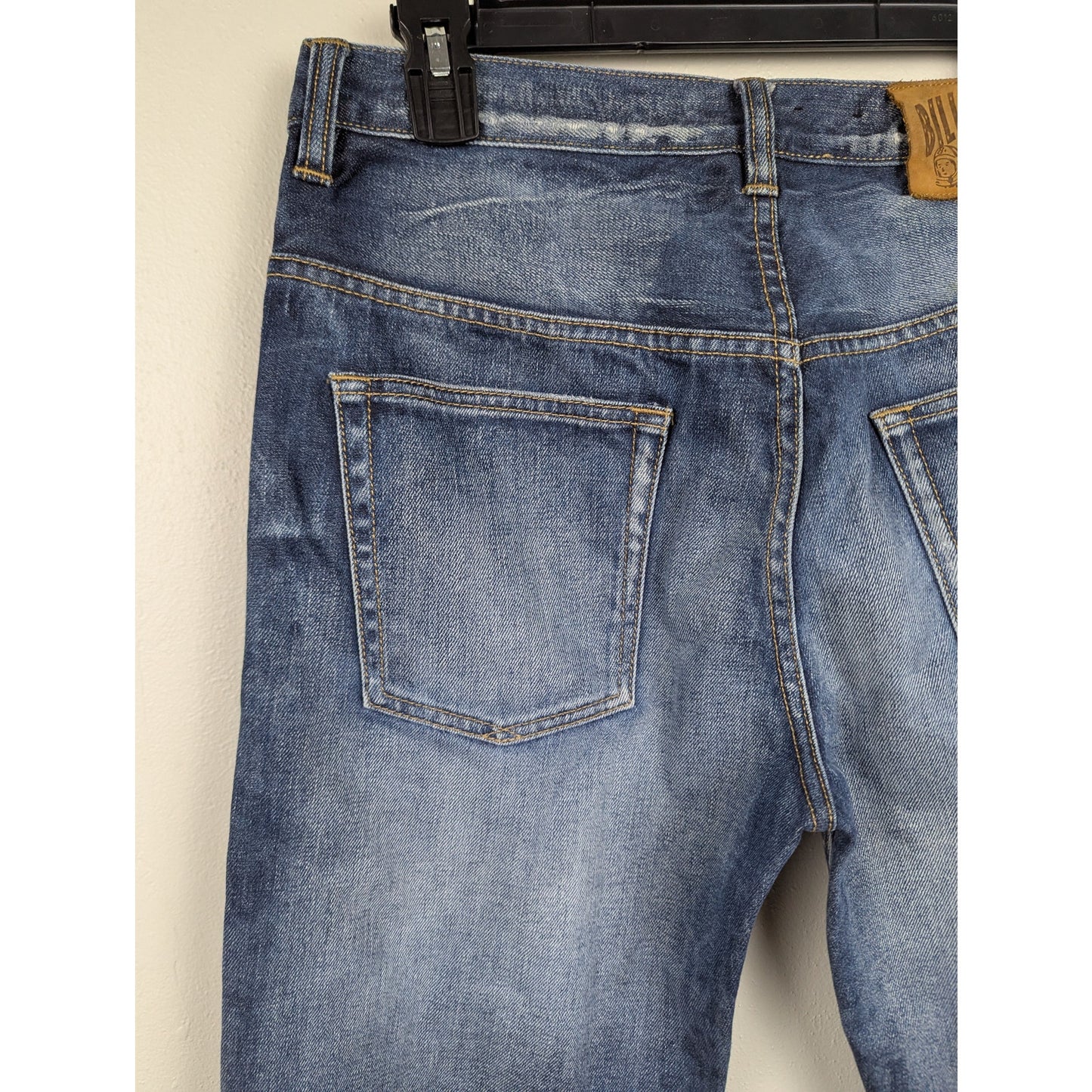 Billionaire Boys Club Straight Fit Blue Jeans 32x34 Distressed