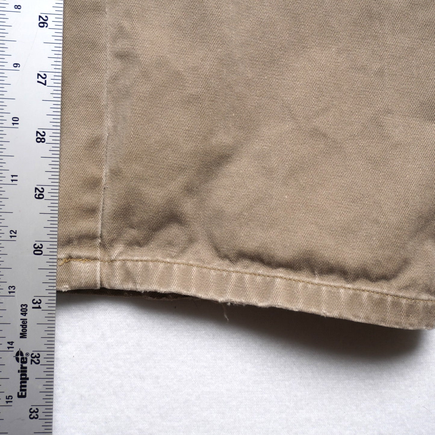 Vintage Banana Republic Khakis Flat Front Relaxed Fit Tapered Size 34