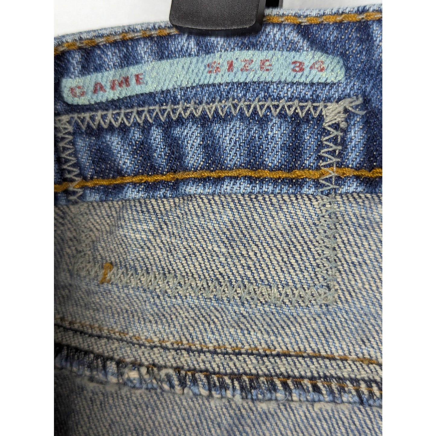Vintage Buffalo Jeans David Bitton Game Size 34 Bootcut