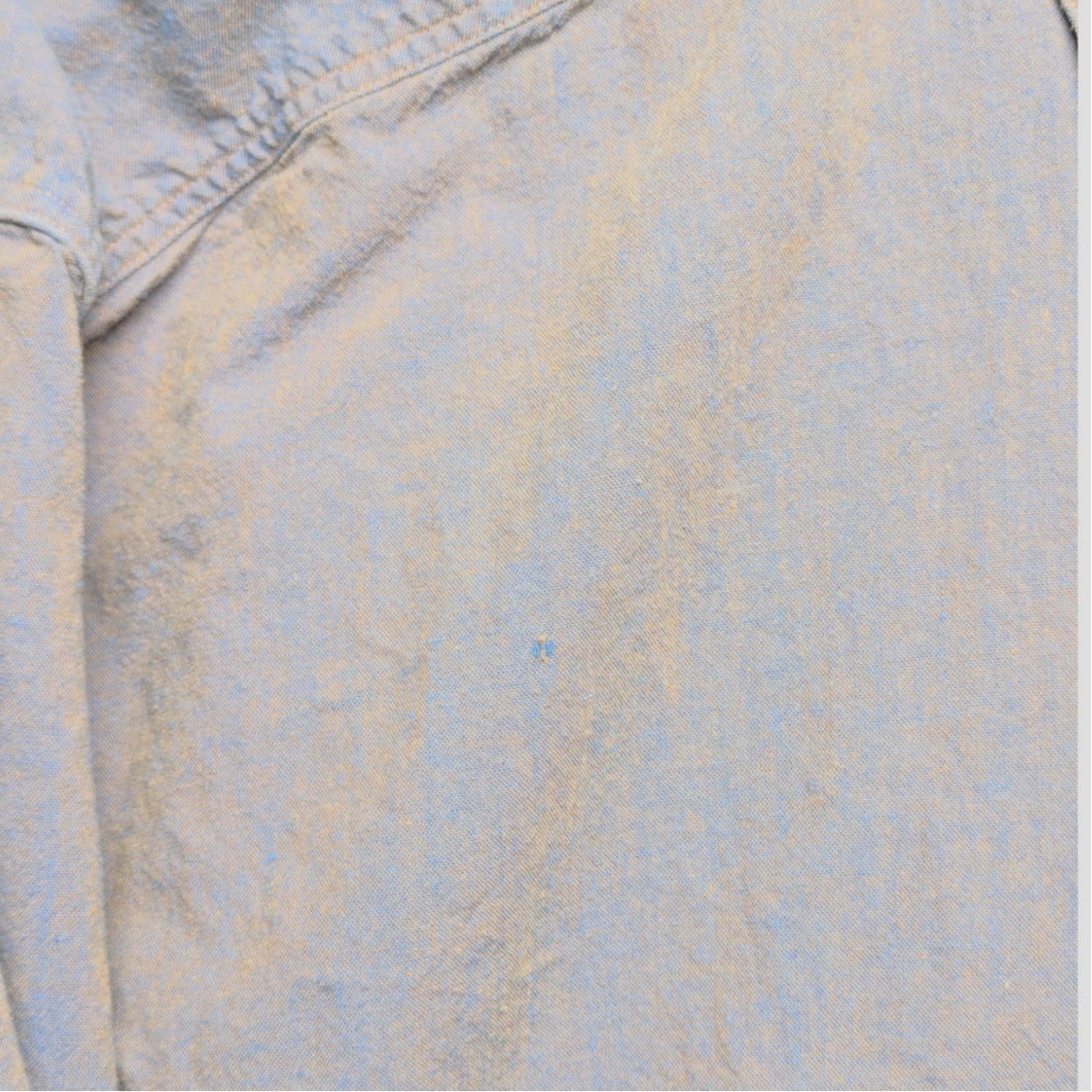Nordstrom "The Natural Style" Two-Toned Shirt *Brown/Blue* Size 15½ L