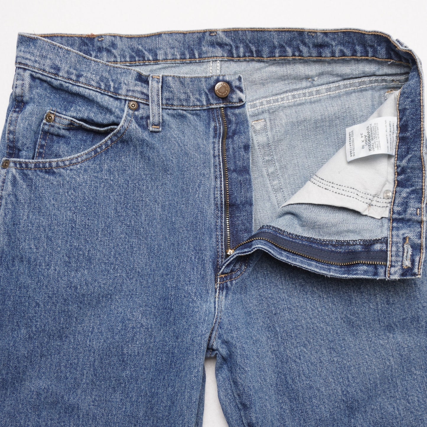Vintage Wrangler Blues Relaxed Fit Straight Leg Jeans