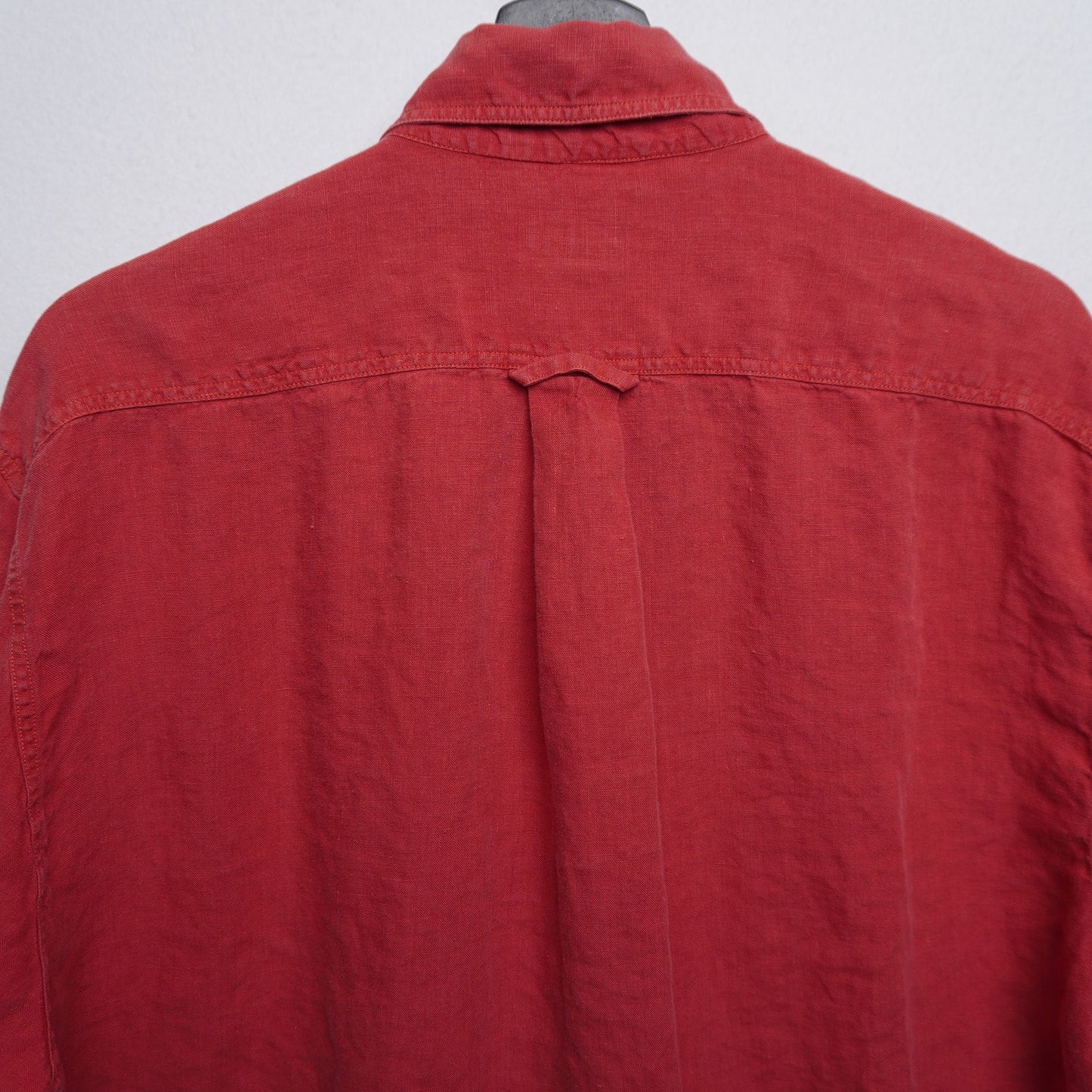 Vintage Gant "The Linen Shirt" Size L 100% Linen Button Down Collar