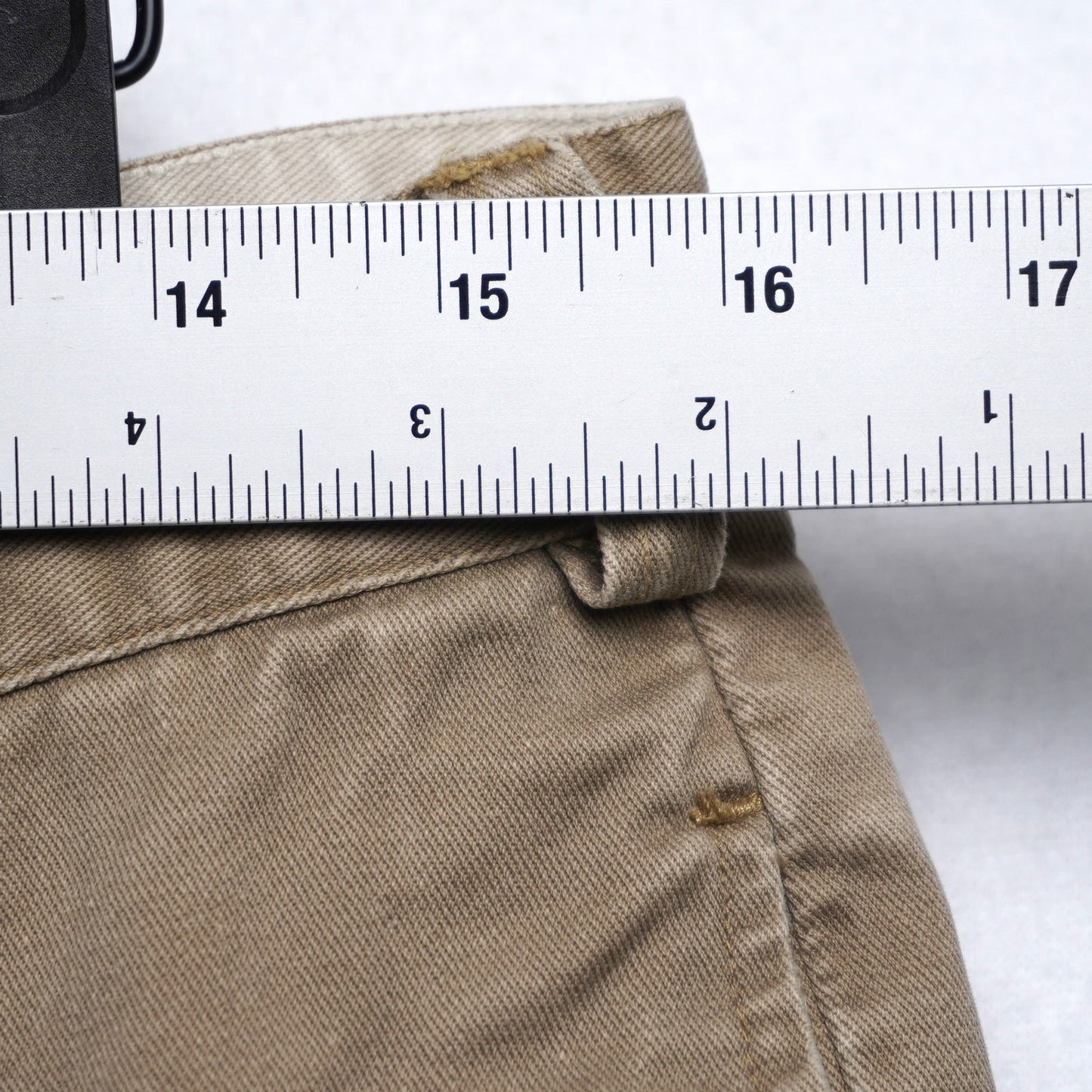Vintage Banana Republic Khakis Flat Front Relaxed Fit Tapered Size 34