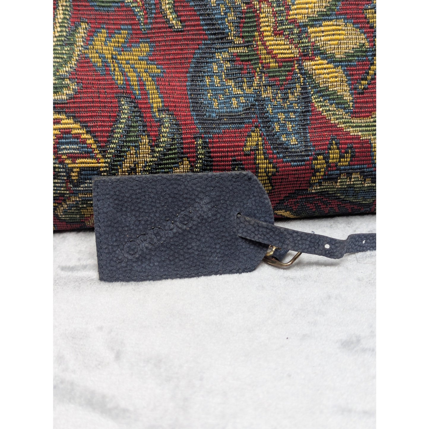 Vintage Jordache Tapestry Bag