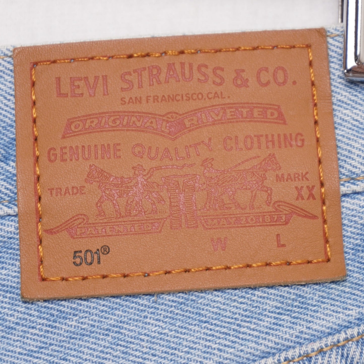 Levi's Premium 501 Cut Off Shorts Women's 26 Distressed 100% Cotton Button Fly