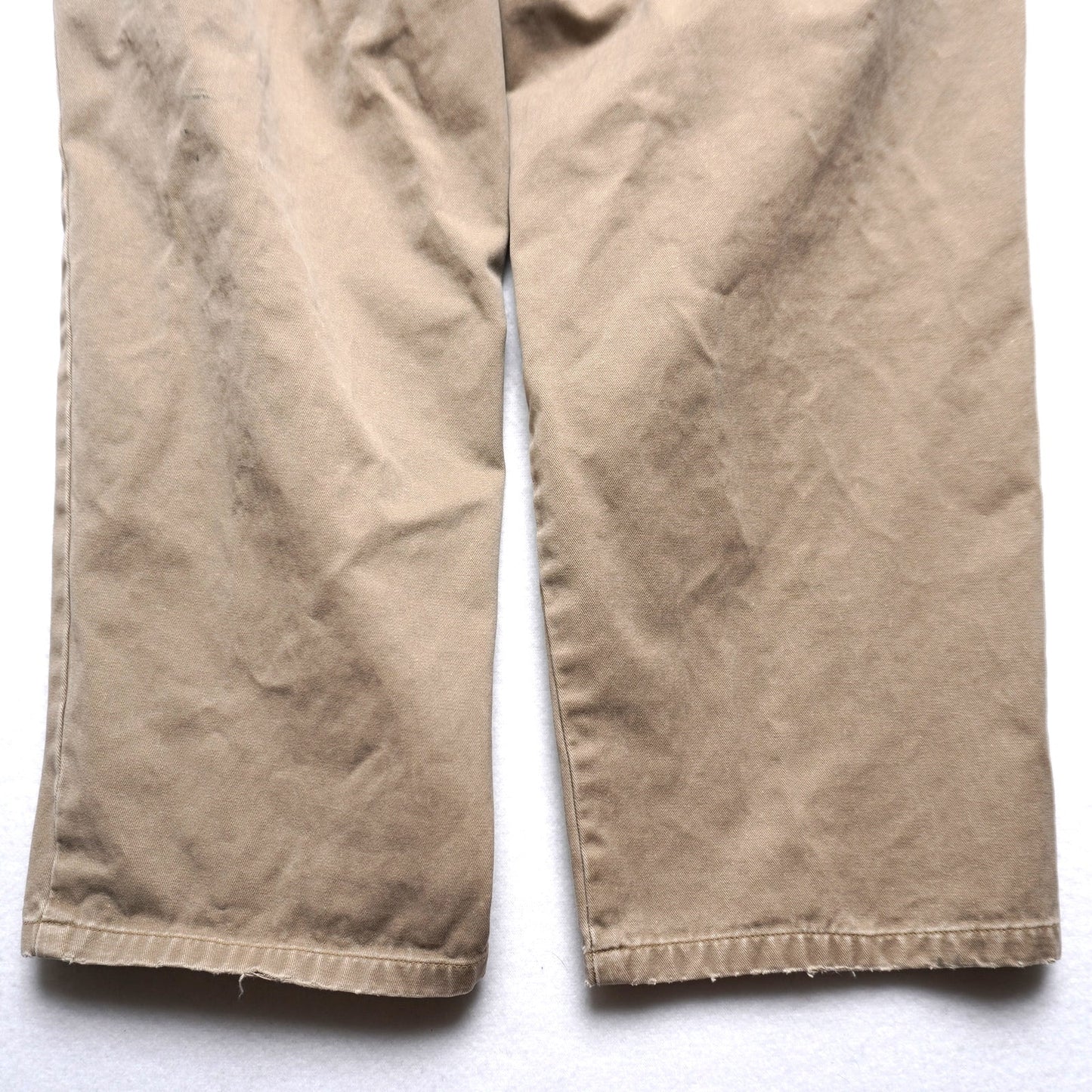Vintage Banana Republic Khakis Flat Front Relaxed Fit Tapered Size 34