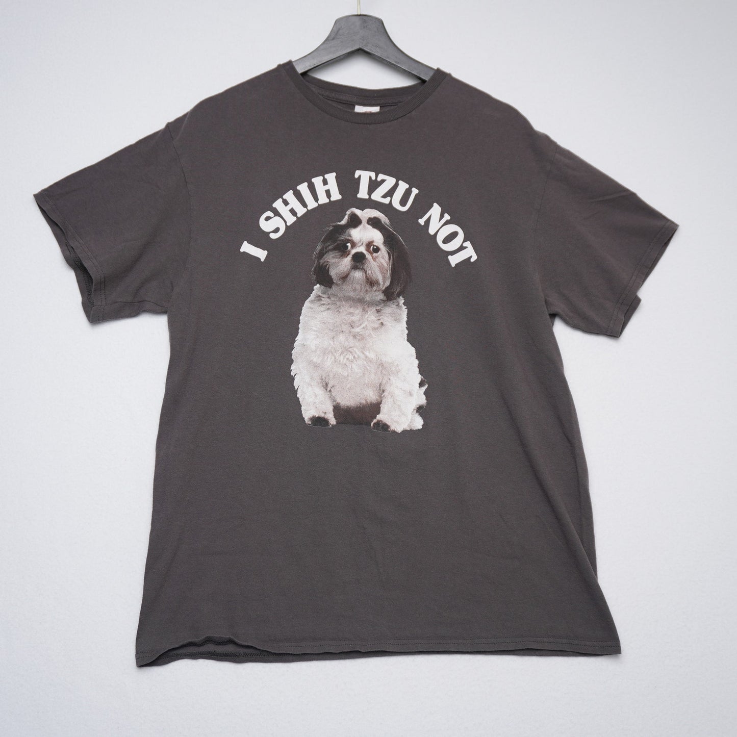 "I SHIH TZU NOT" Dog Lovers Cute Funny Meme T-Shirt