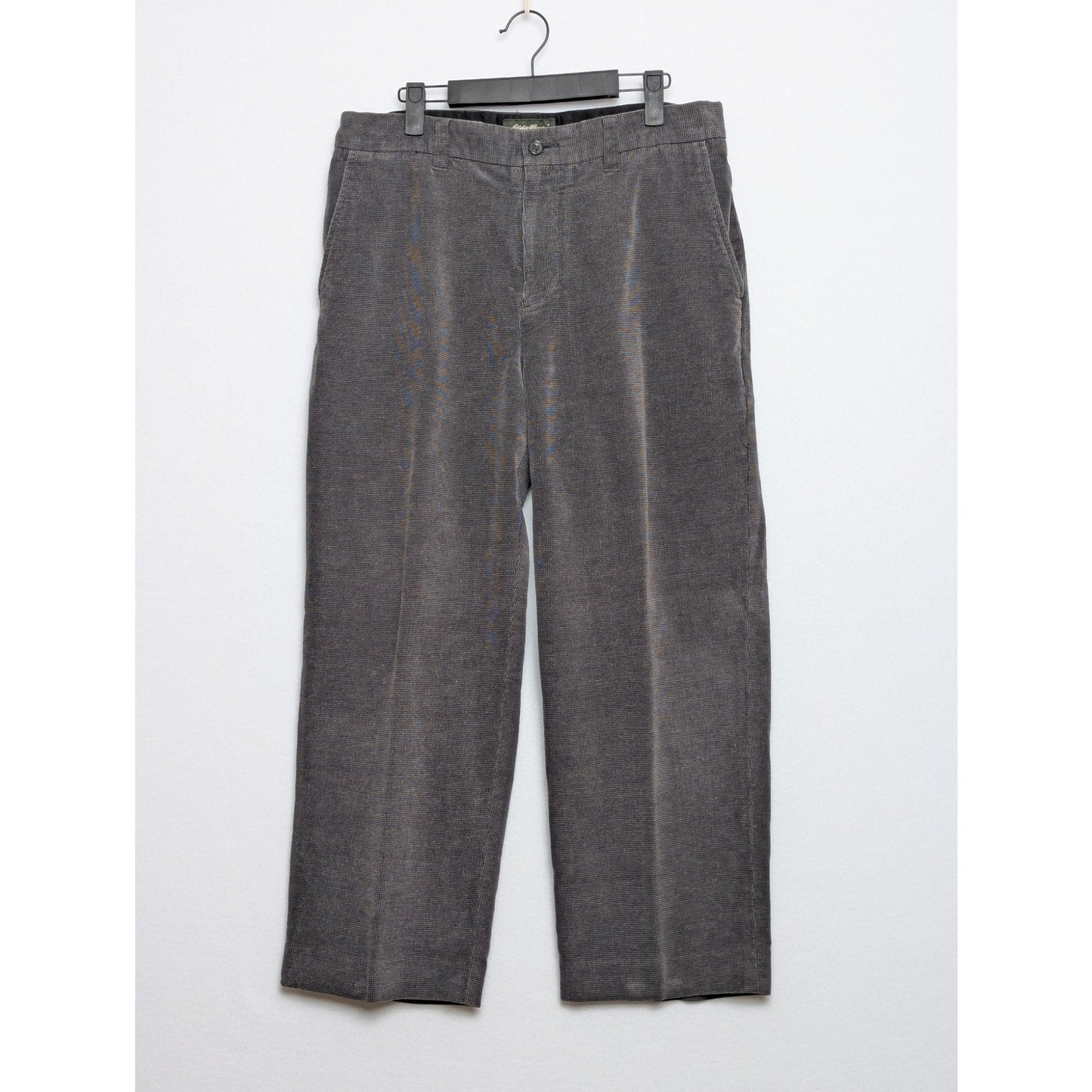 Vintage Eddie Bauer Gray Textured Classic Fit Pants Size 33