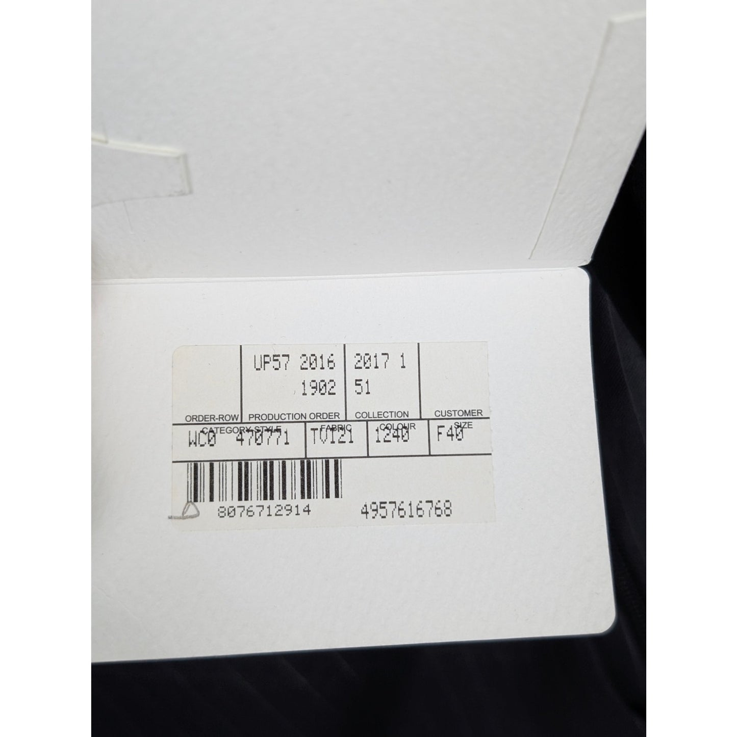 Balenciaga SS17 Women's Power Shoulder Blazer -
FR40