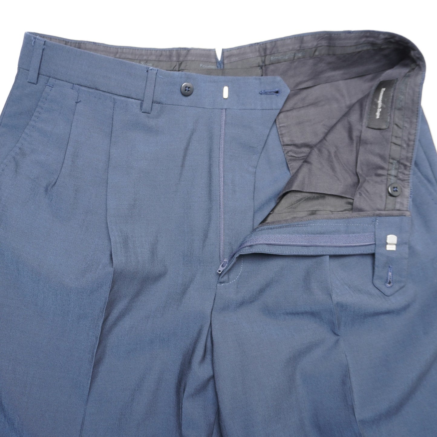 Ermenegildo Zegna Wool Dress Pants Luxury Menswear Italian Tailoring Modern 34R