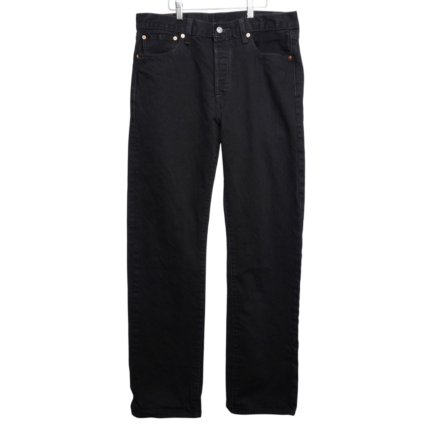 Levi's Black 501 100% Cotton Made in Egypt 34x34
