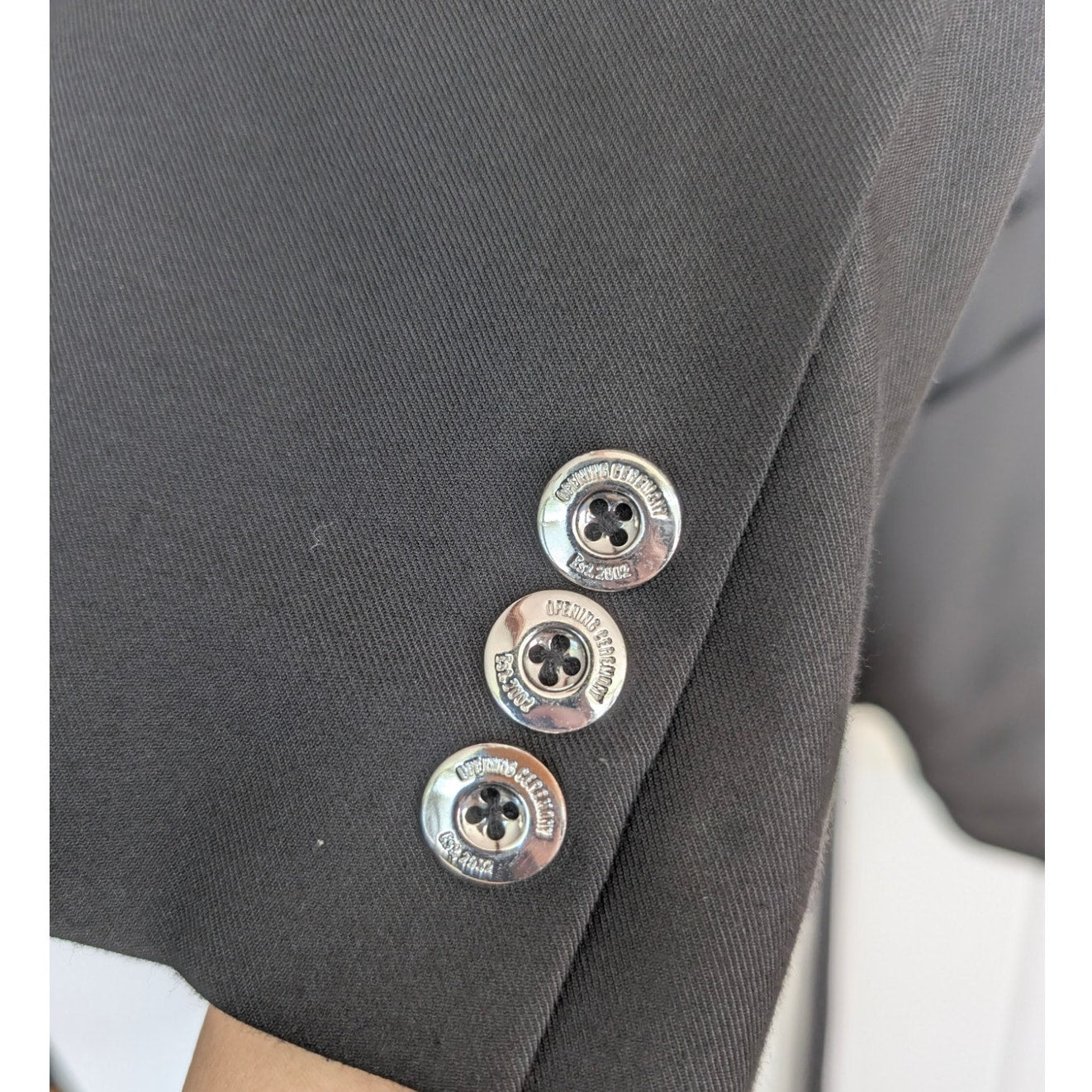 Opening Ceremony Oversized Black Blazer with Sash M