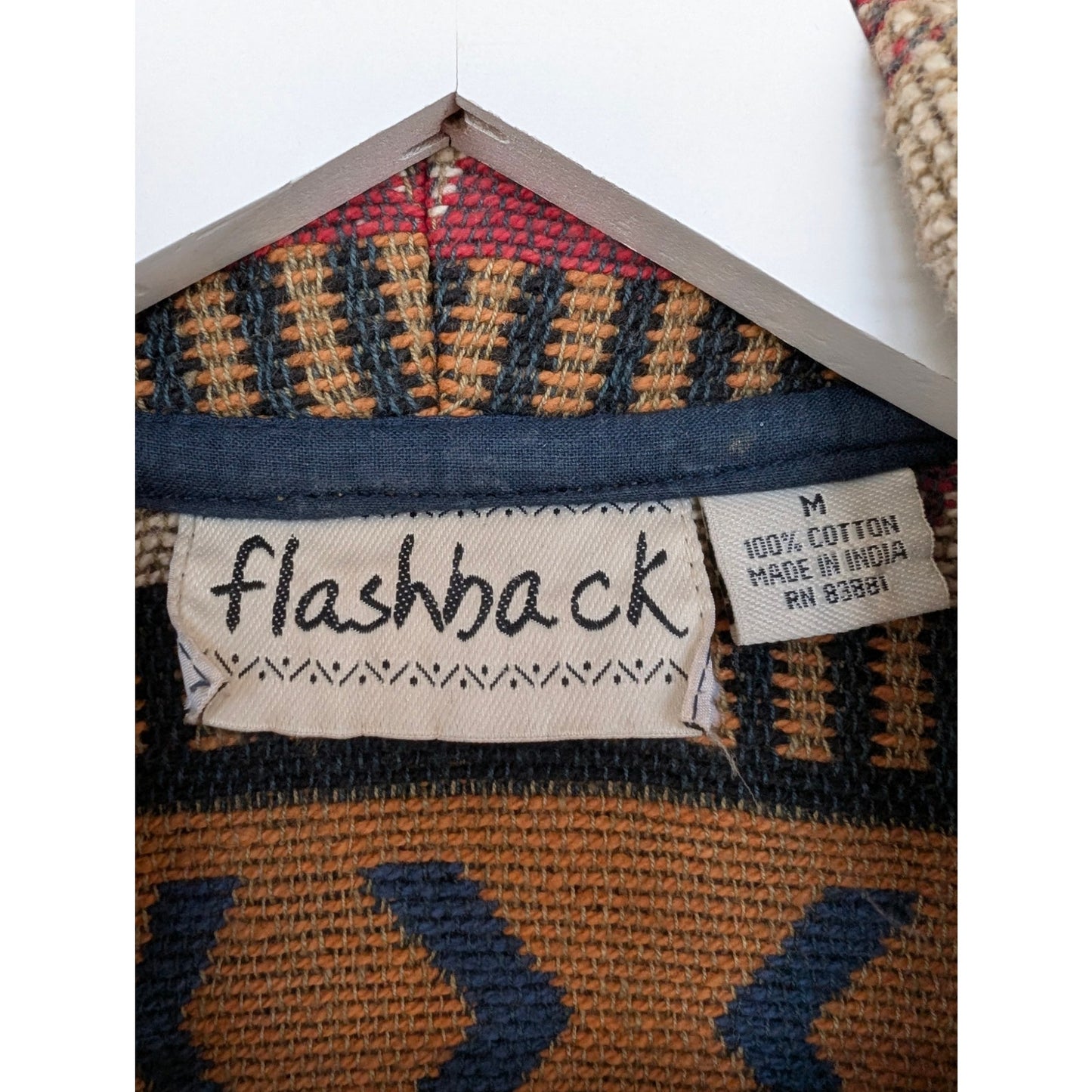 Vintage Flashback Tapestry Style Jacket - M